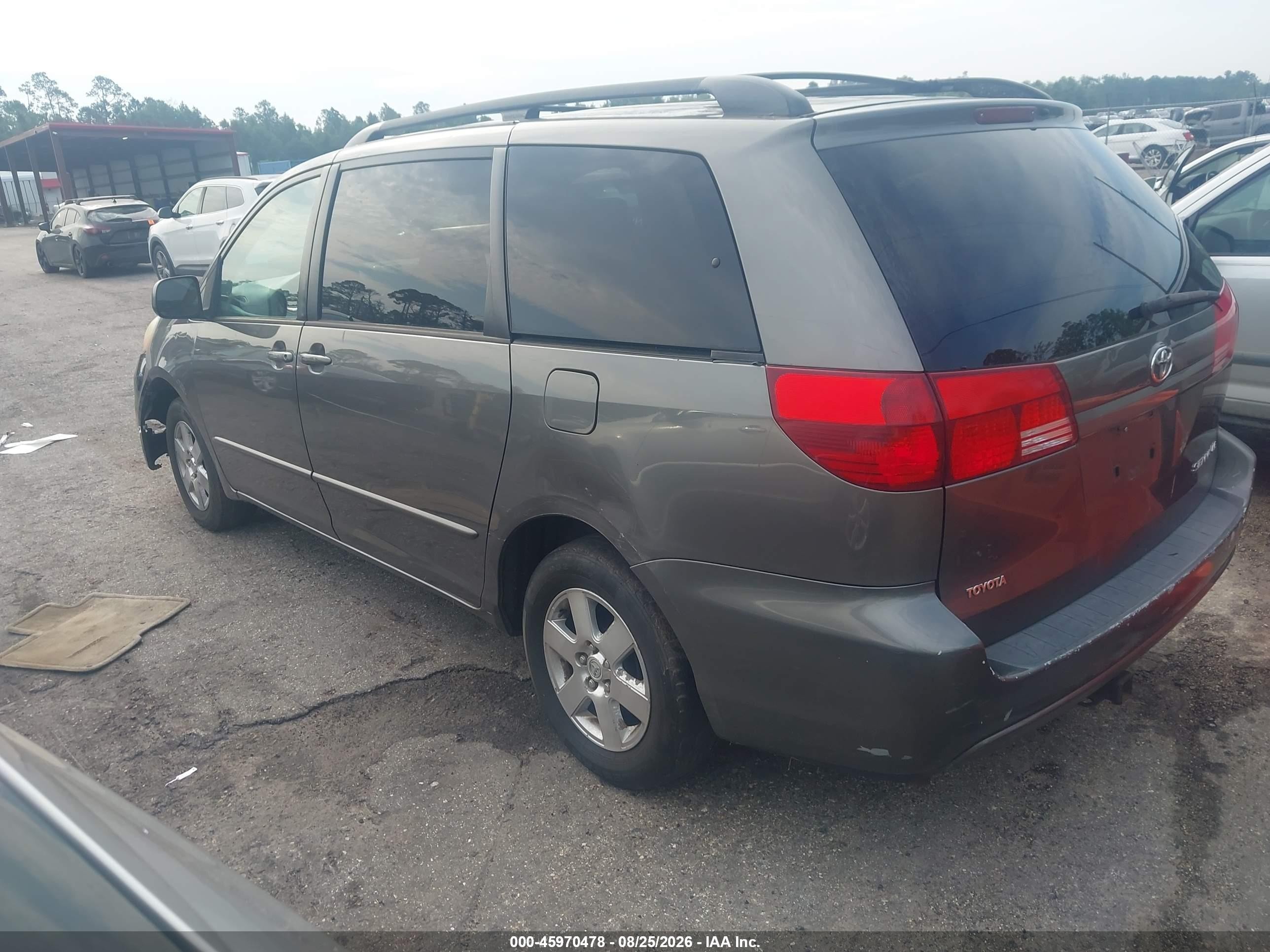 2004 Toyota Sienna Le Gray vin: 5TDZA23C14S147002