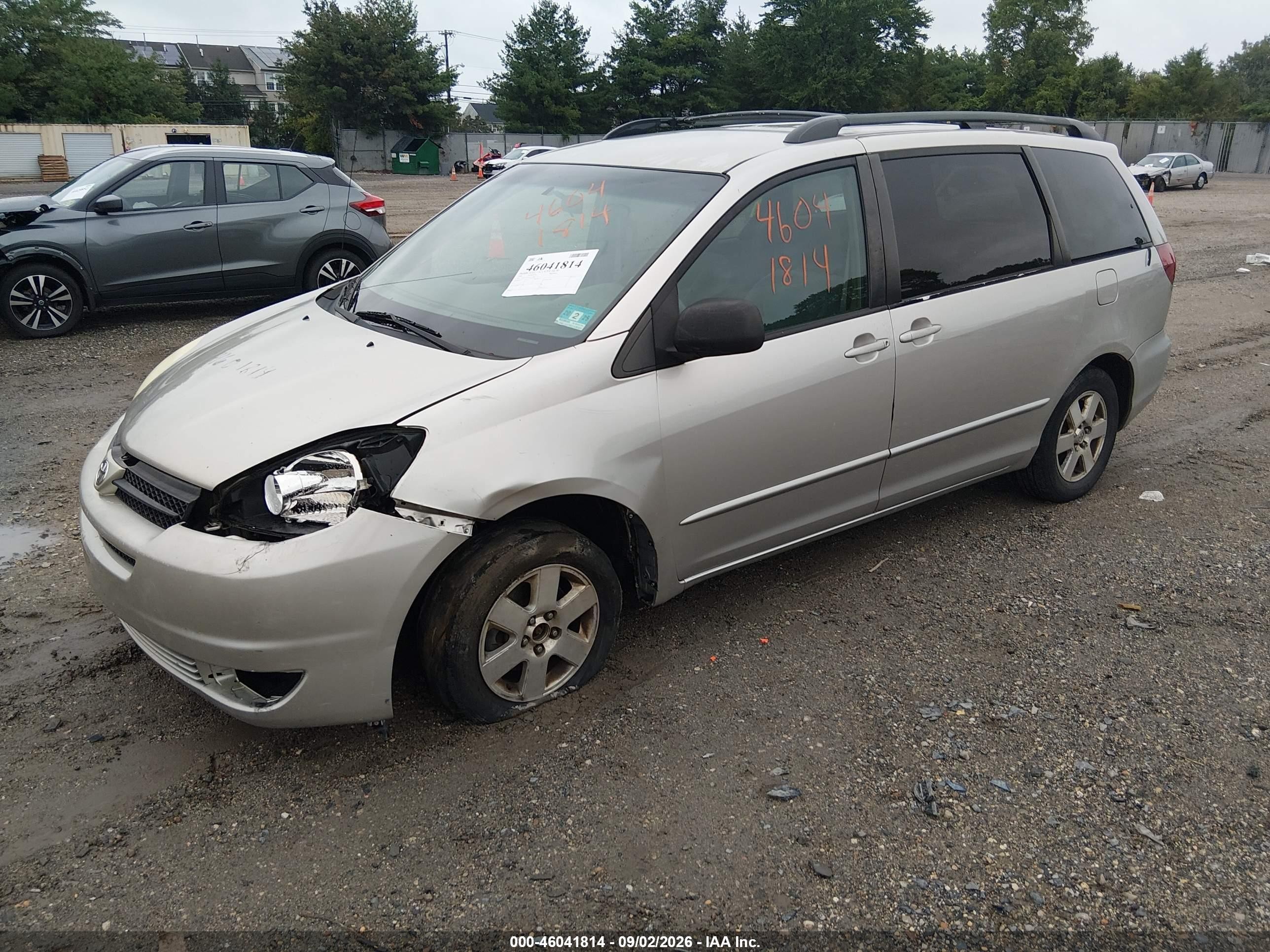2004 Toyota Sienna Le Tan vin: 5TDZA23C14S217386