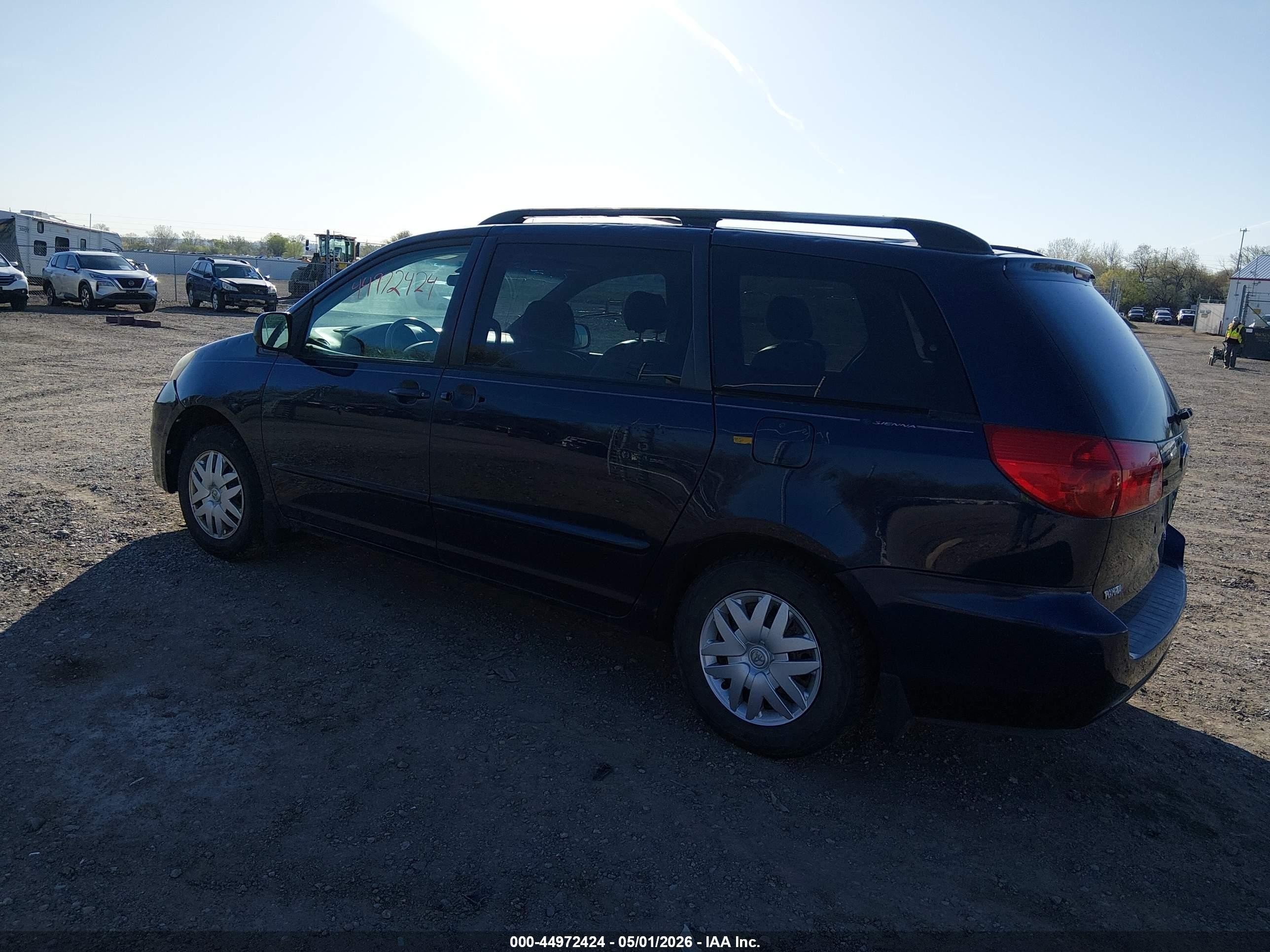 2006 Toyota Sienna Le Dark Blue vin: 5TDZA23C16S391445