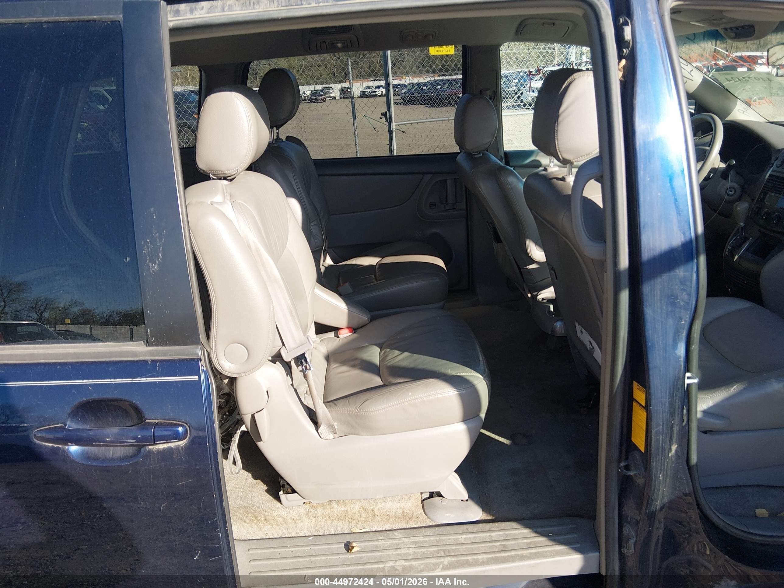 2006 Toyota Sienna Le Dark Blue vin: 5TDZA23C16S391445
