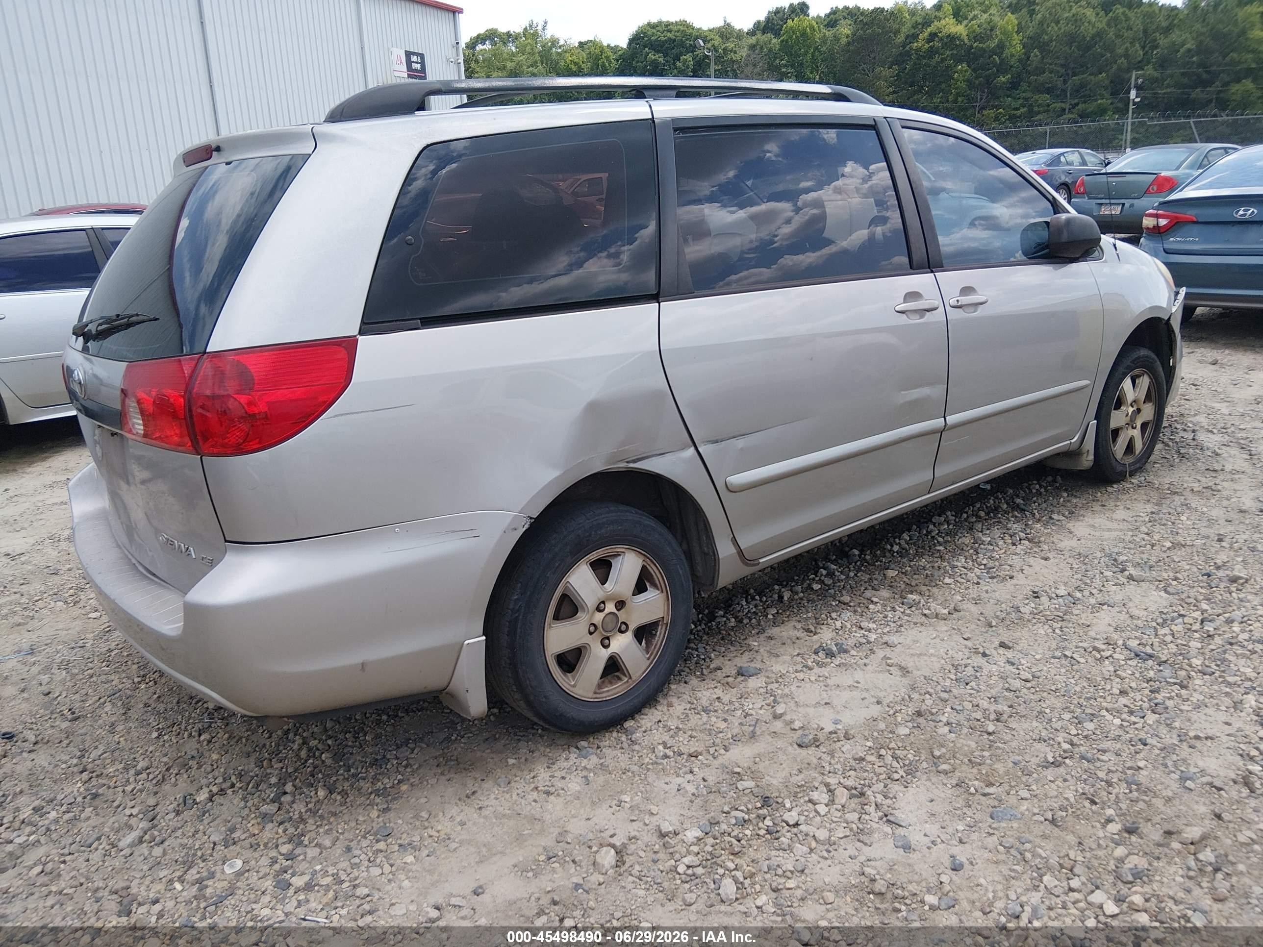 2006 Toyota Sienna Ce Бежевый vin: 5TDZA23C16S392479