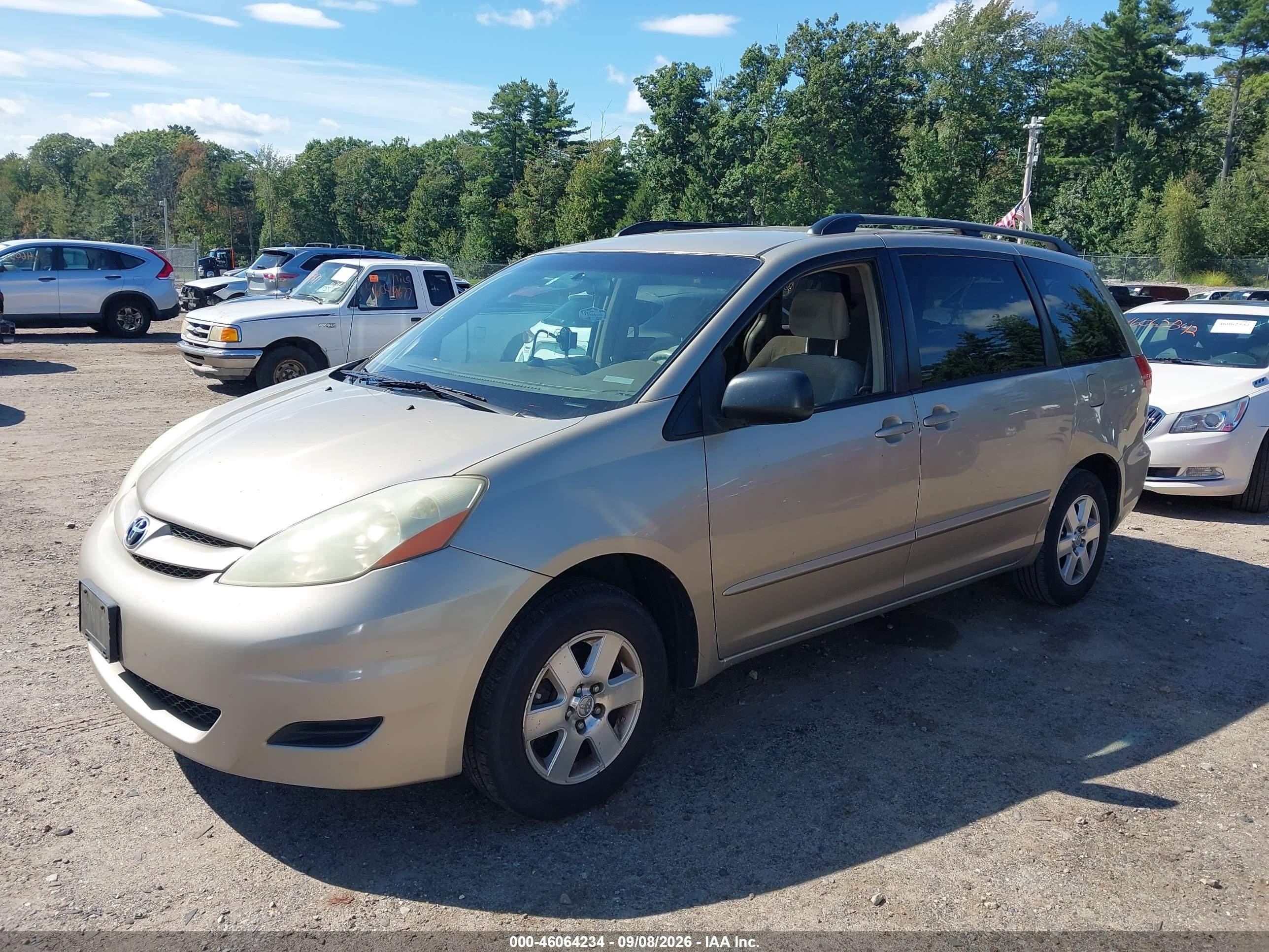 2006 Toyota Sienna Le Gold vin: 5TDZA23C16S435685