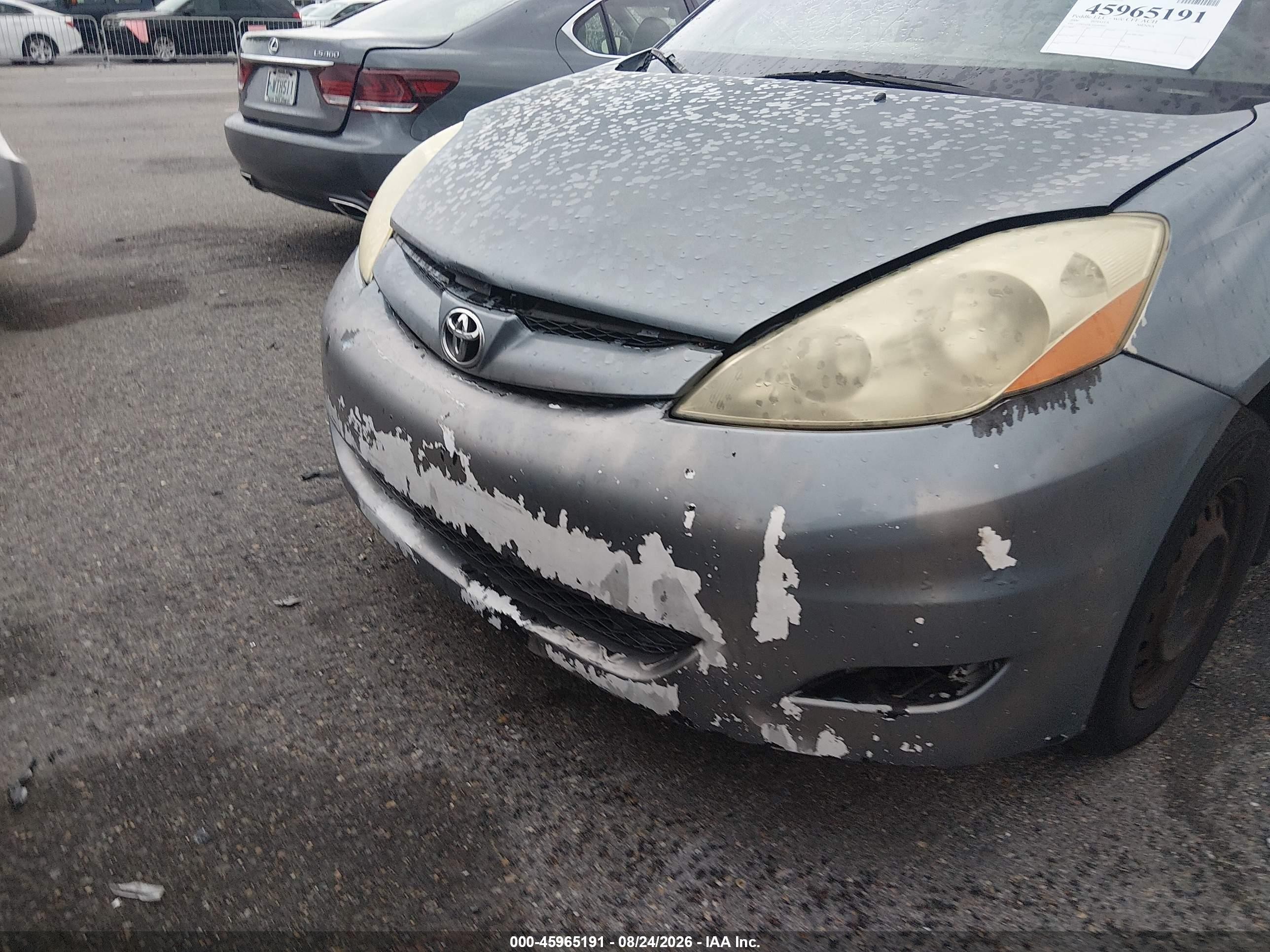 2006 Toyota Sienna Le Light Blue vin: 5TDZA23C16S460683