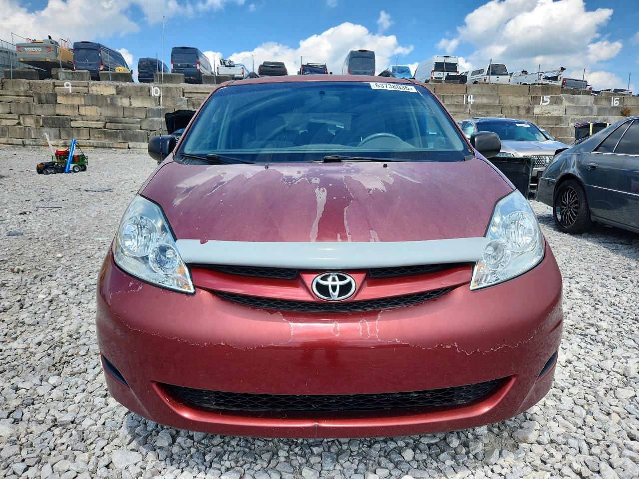 2006 Toyota Sienna Le 8 Passenger Red vin: 5TDZA23C16S468542