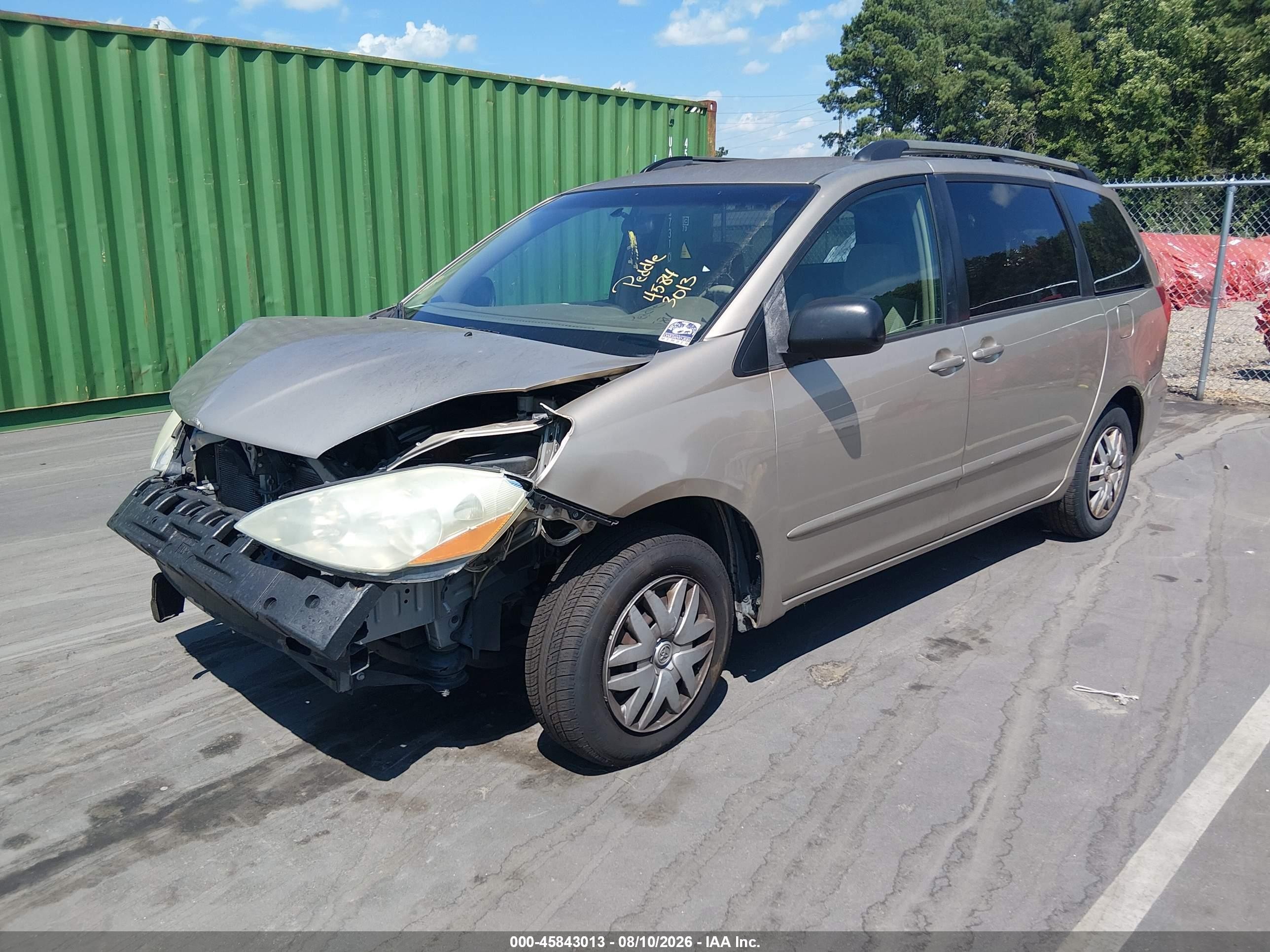 2006 Toyota Sienna Le Beige vin: 5TDZA23C16S508831