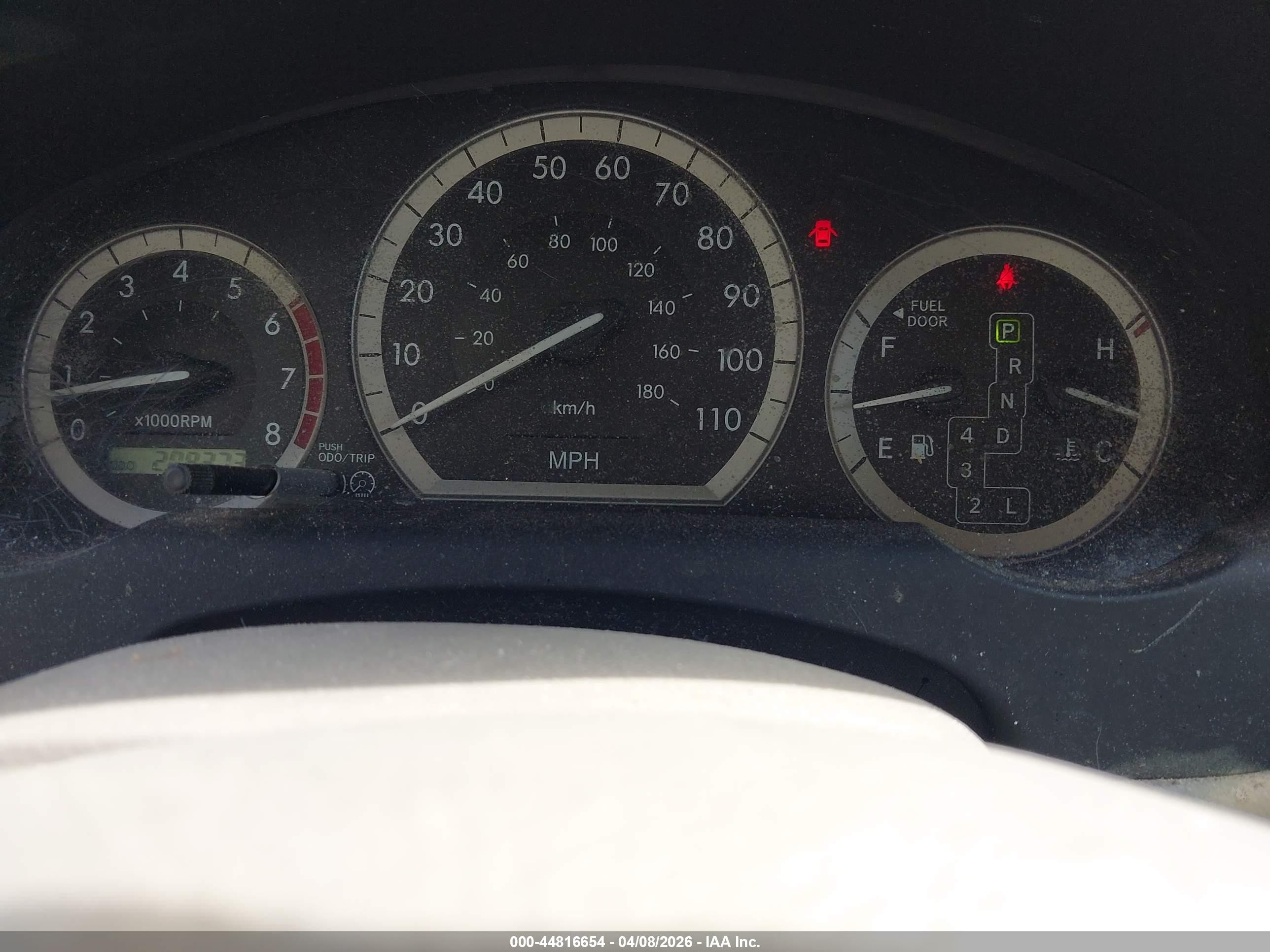 2004 Toyota Sienna Le Beige vin: 5TDZA23C24S008027