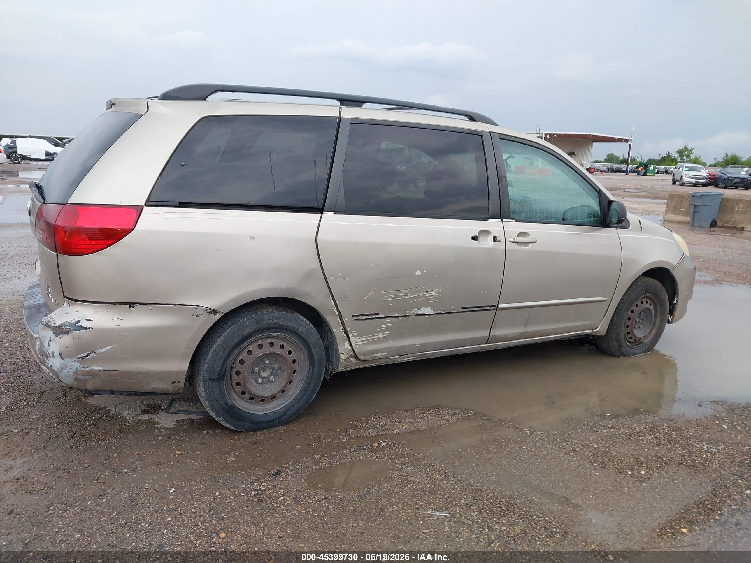 2004 Toyota Sienna Le Gold vin: 5TDZA23C24S140379