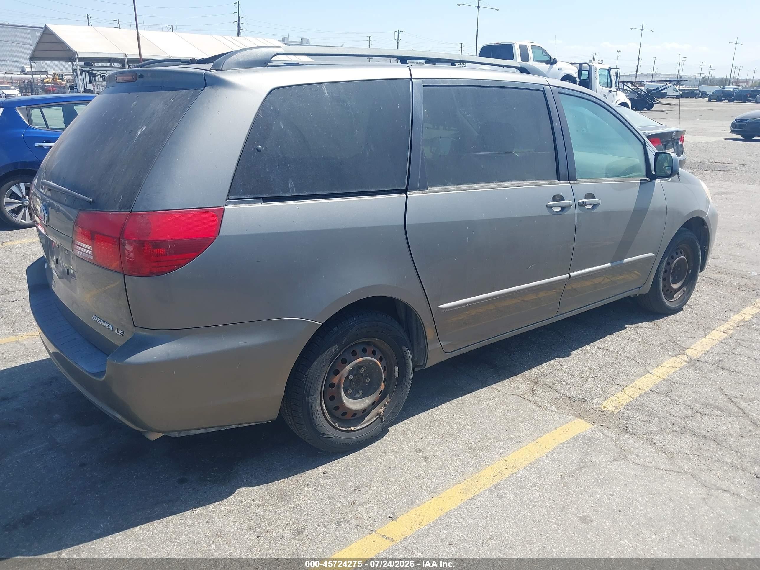 2004 Toyota Sienna Le Gray vin: 5TDZA23C24S213959