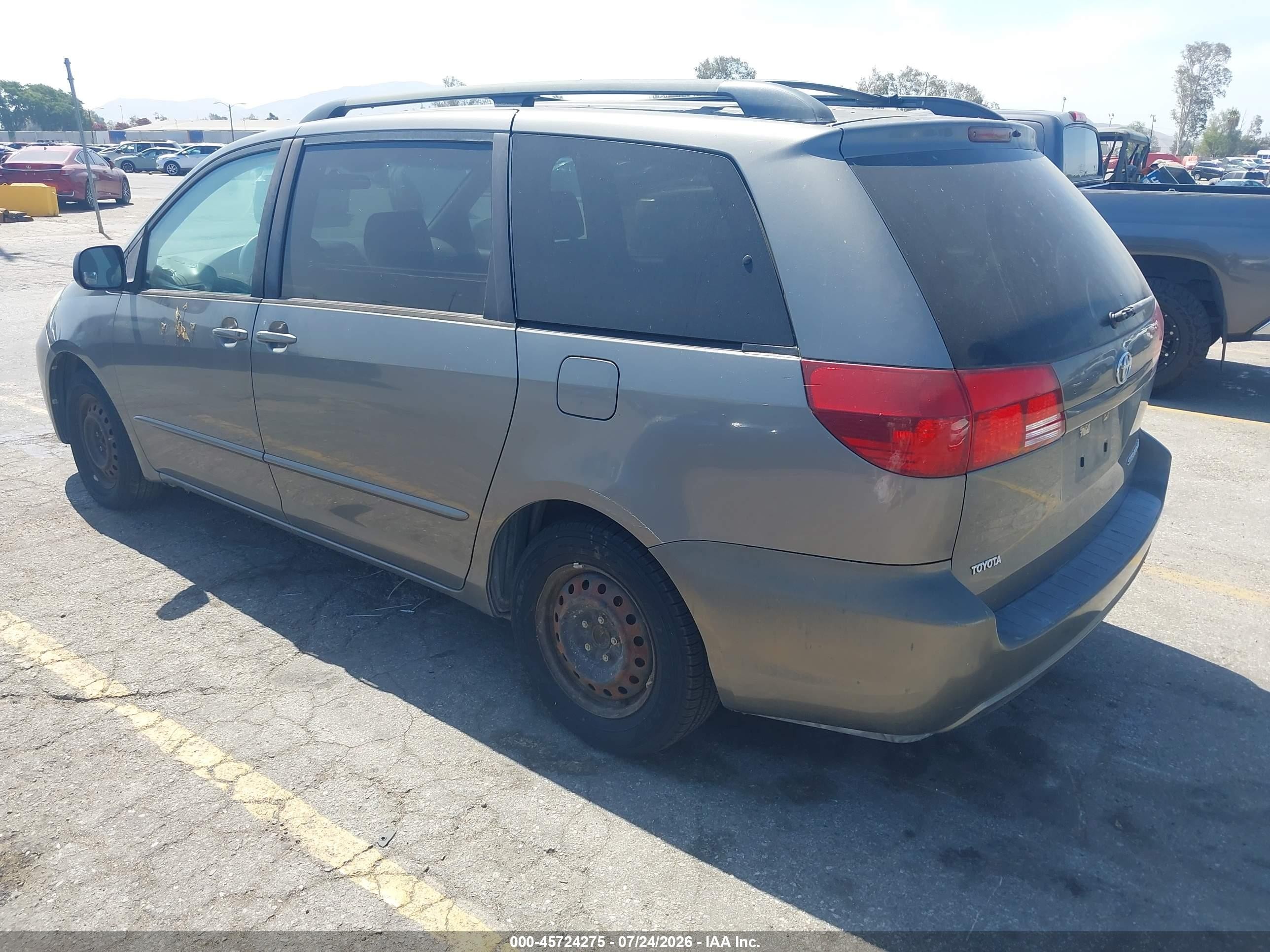 2004 Toyota Sienna Le Gray vin: 5TDZA23C24S213959