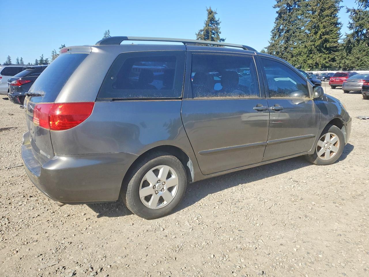 2005 Toyota Sienna Ce 7-passenger Gray vin: 5TDZA23C25S263830