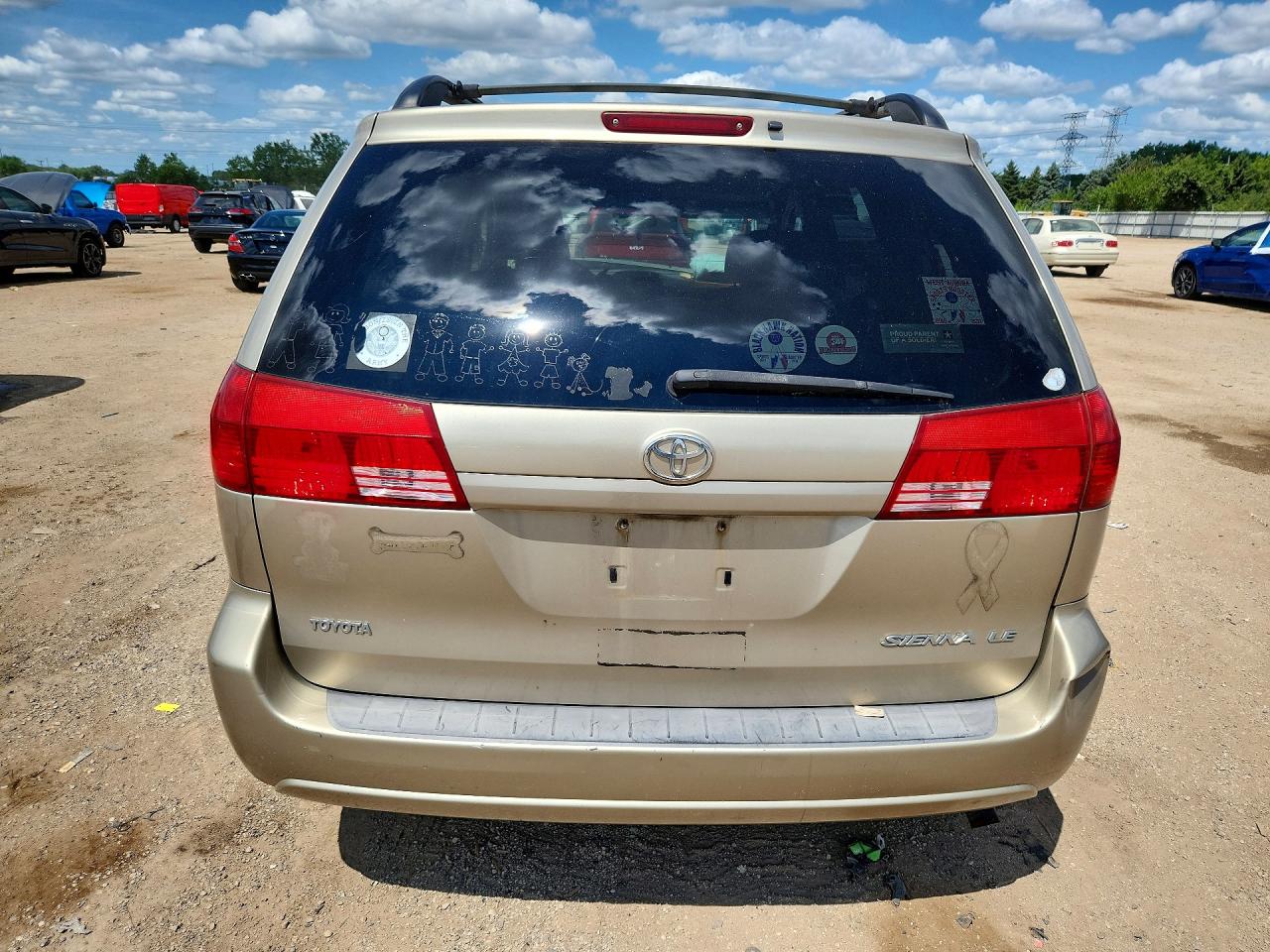 2005 Toyota Sienna Le 7 Passenger Tan vin: 5TDZA23C25S279395