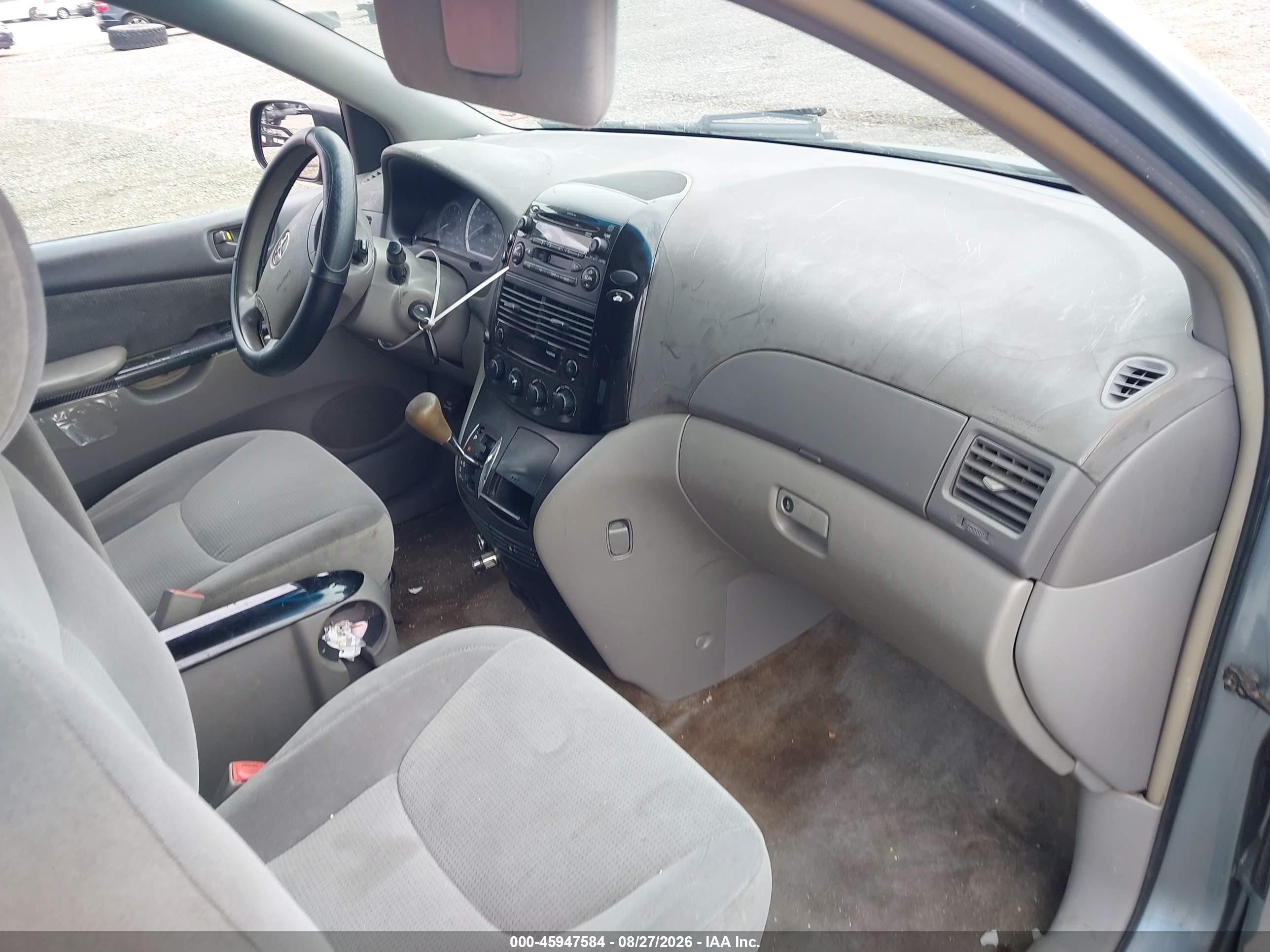 2005 Toyota Sienna Le Blue vin: 5TDZA23C25S339255