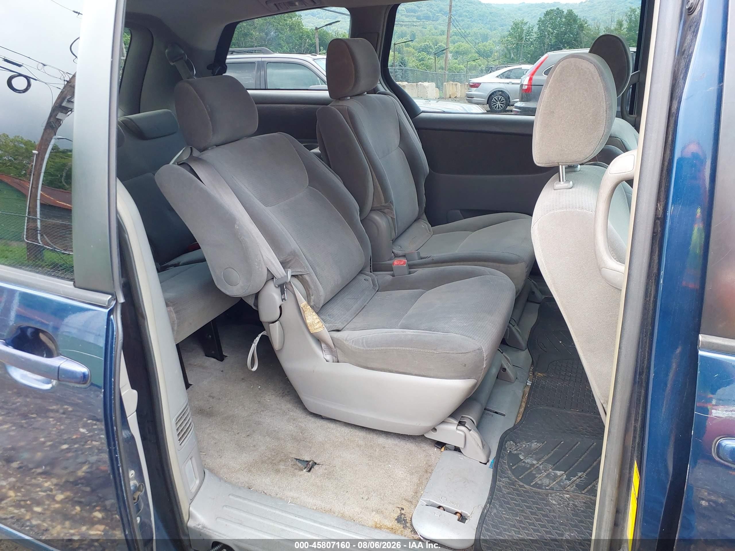 2005 Toyota Sienna Le Blue vin: 5TDZA23C25S363975