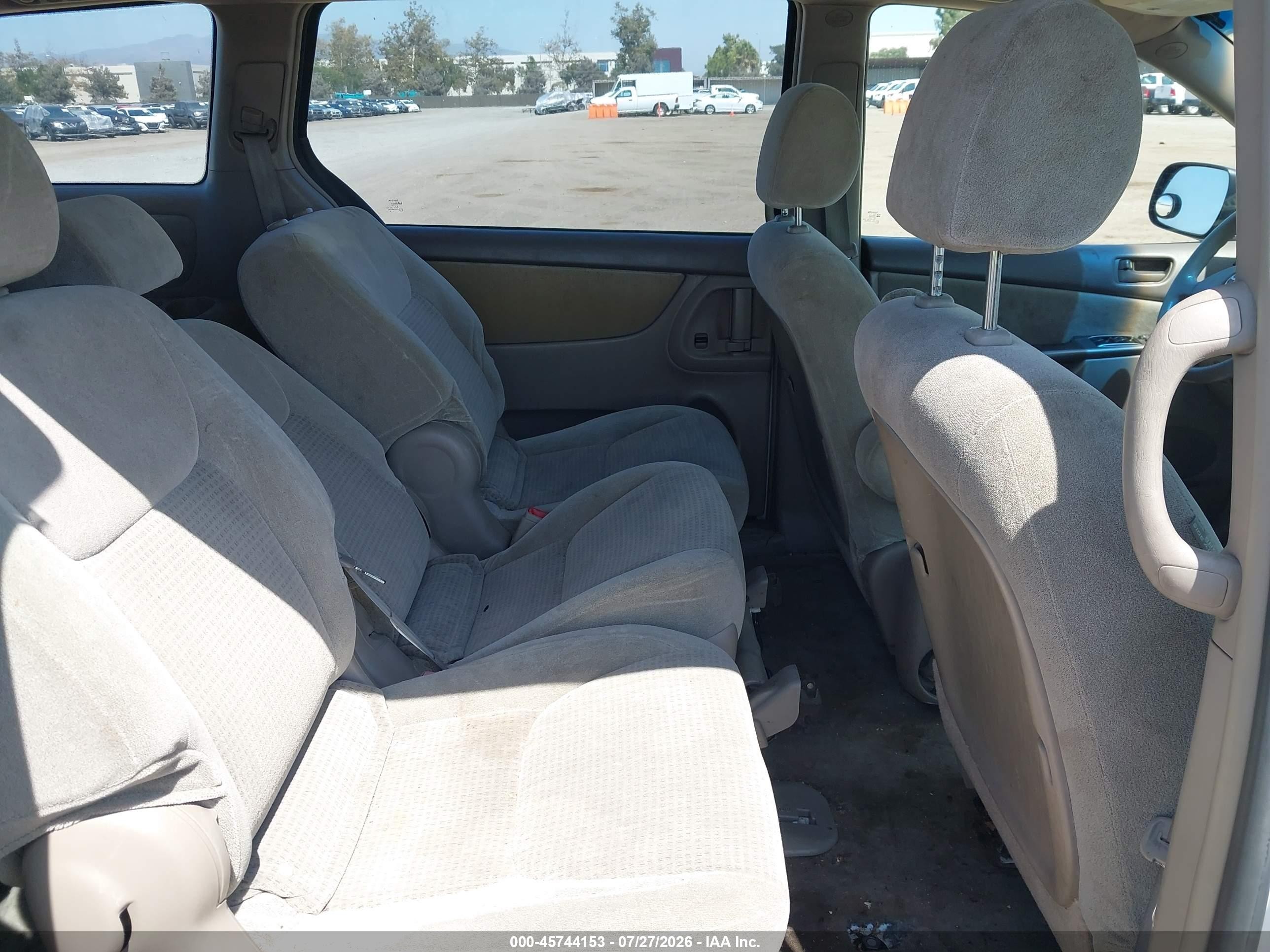 2006 Toyota Sienna Ce White vin: 5TDZA23C26S463835
