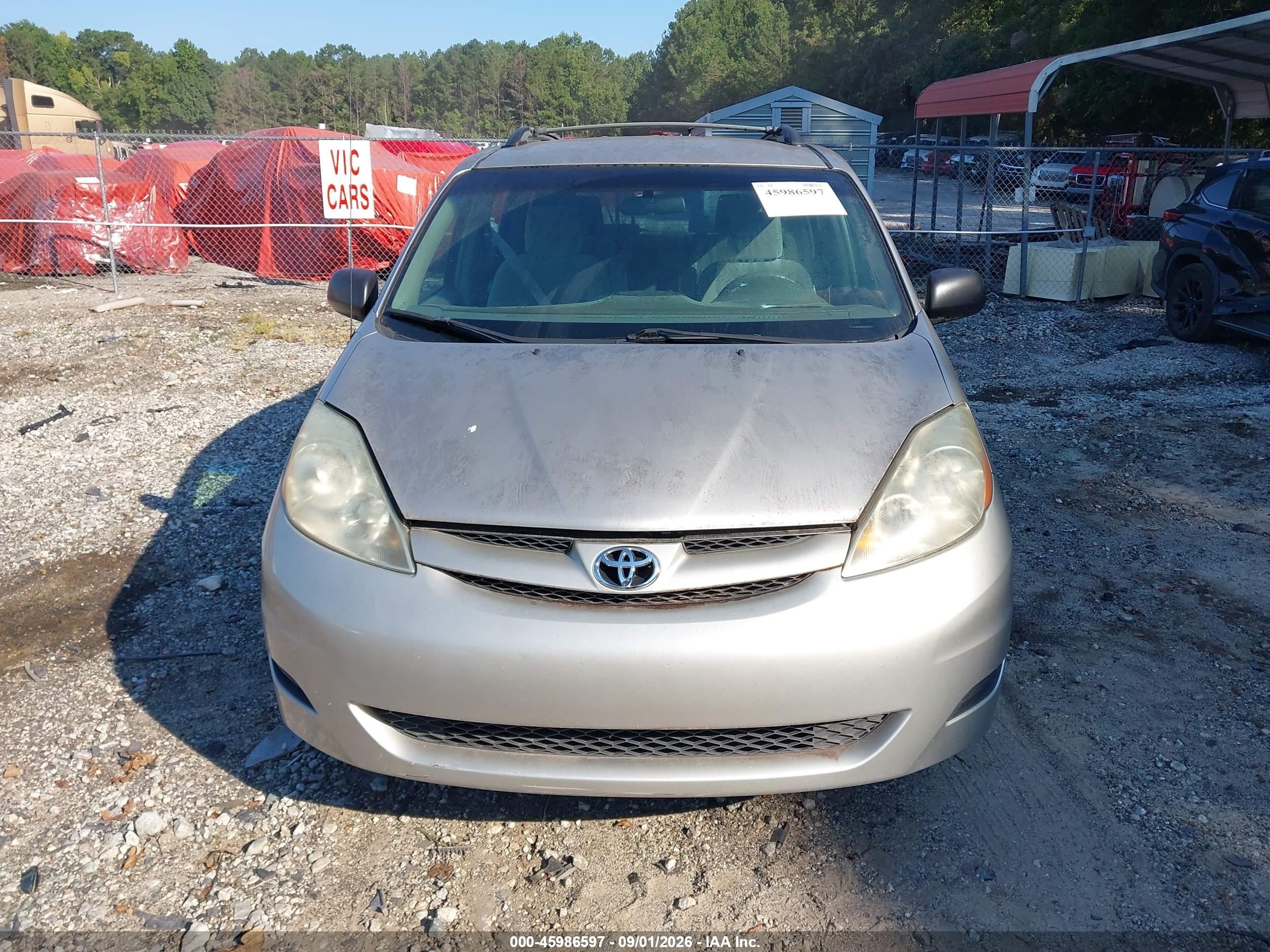 2006 Toyota Sienna Ce Silver vin: 5TDZA23C26S541241