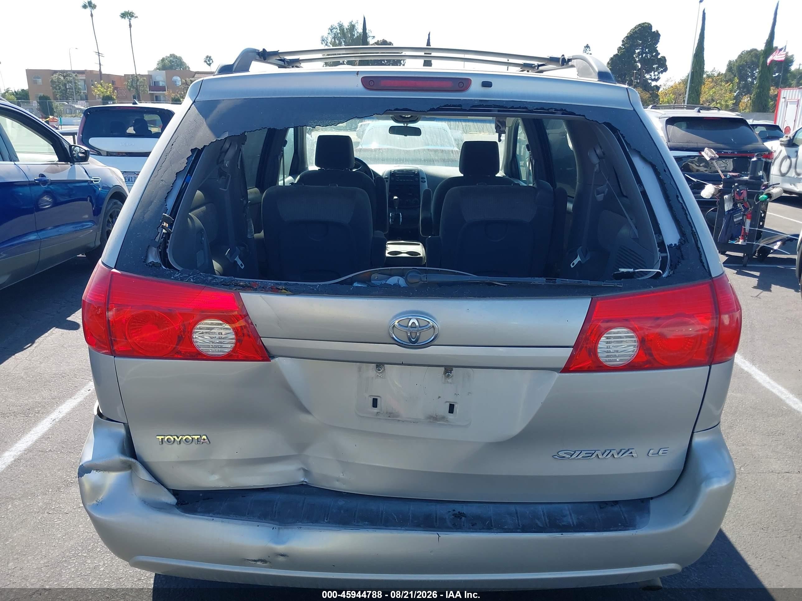 2006 Toyota Sienna Le Gray vin: 5TDZA23C26S585269