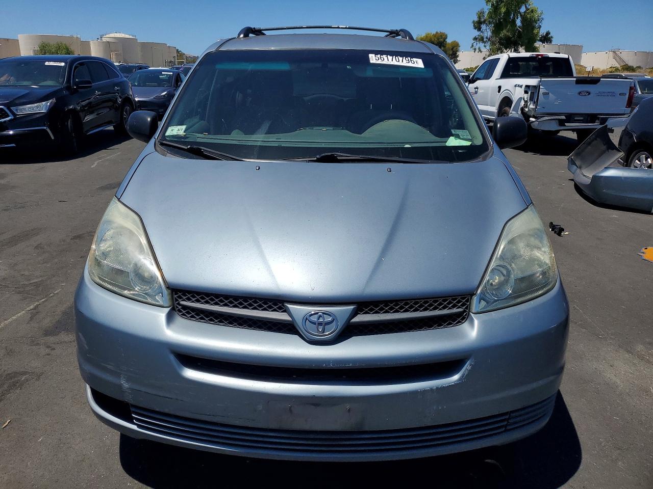 2004 Toyota Sienna Le 7 Passenger Blue vin: 5TDZA23C34S130461