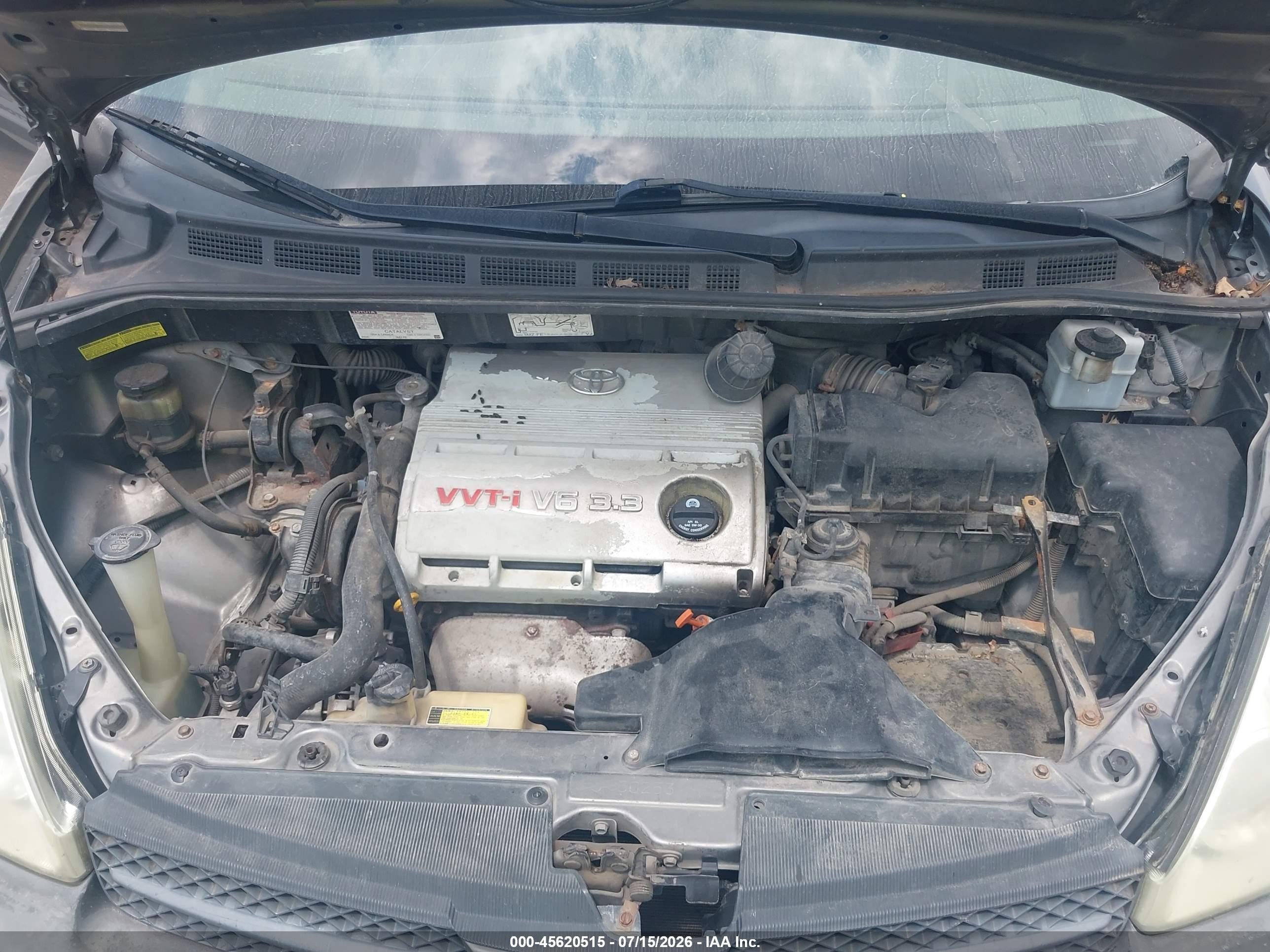 2004 Toyota Sienna Ce Gray vin: 5TDZA23C34S183550