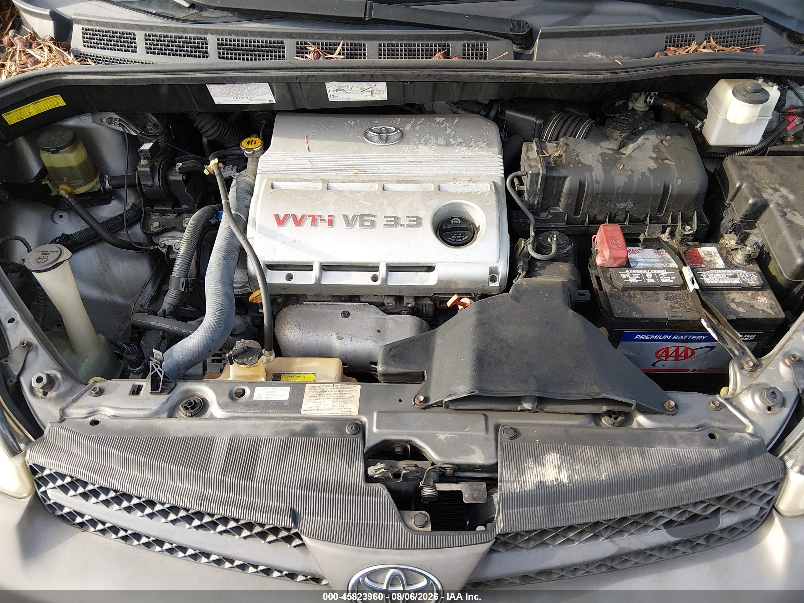 2005 Toyota Sienna Le Gray vin: 5TDZA23C35S224258