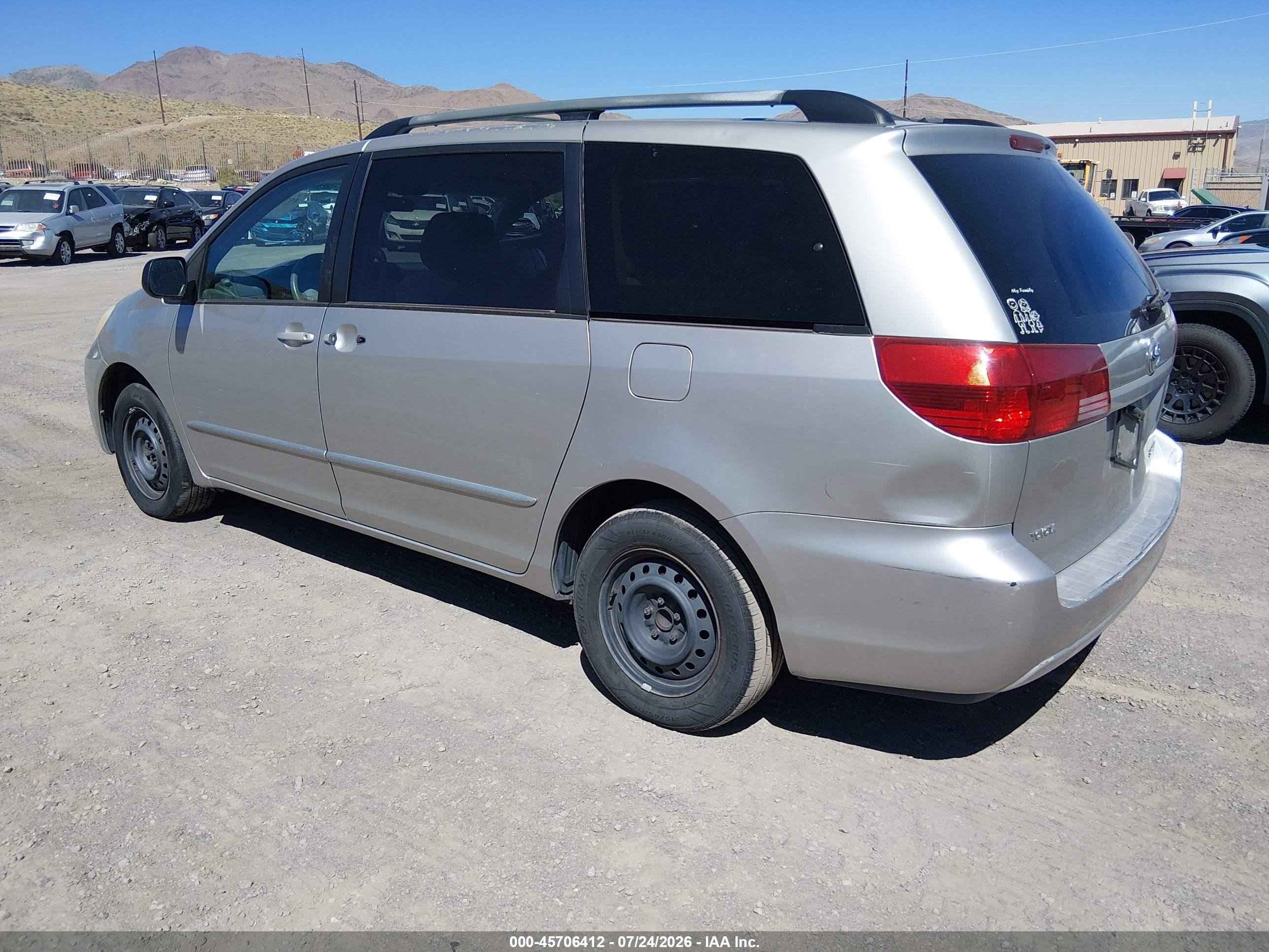 2005 Toyota Sienna Le Gray vin: 5TDZA23C35S251282