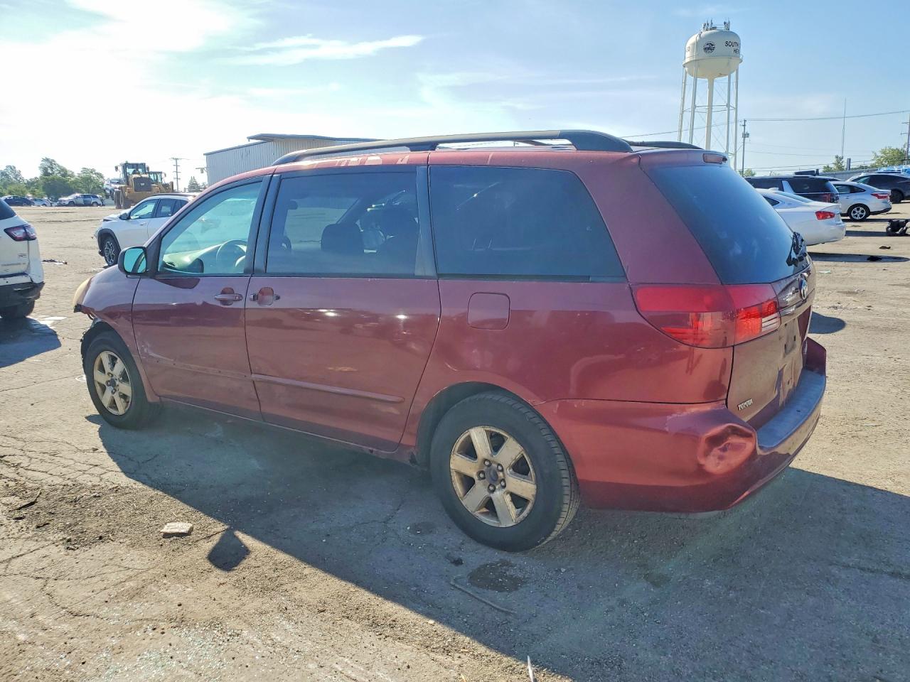 2005 Toyota Sienna Le 7 Passenger Burgundy vin: 5TDZA23C35S264694