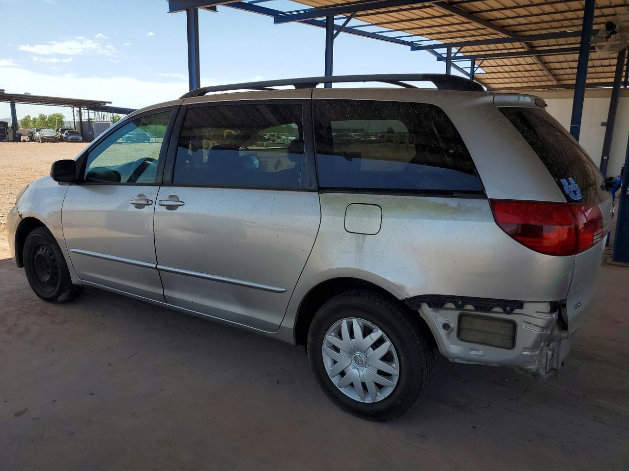 2005 Toyota Sienna Le 8 Passenger Silver vin: 5TDZA23C35S285982