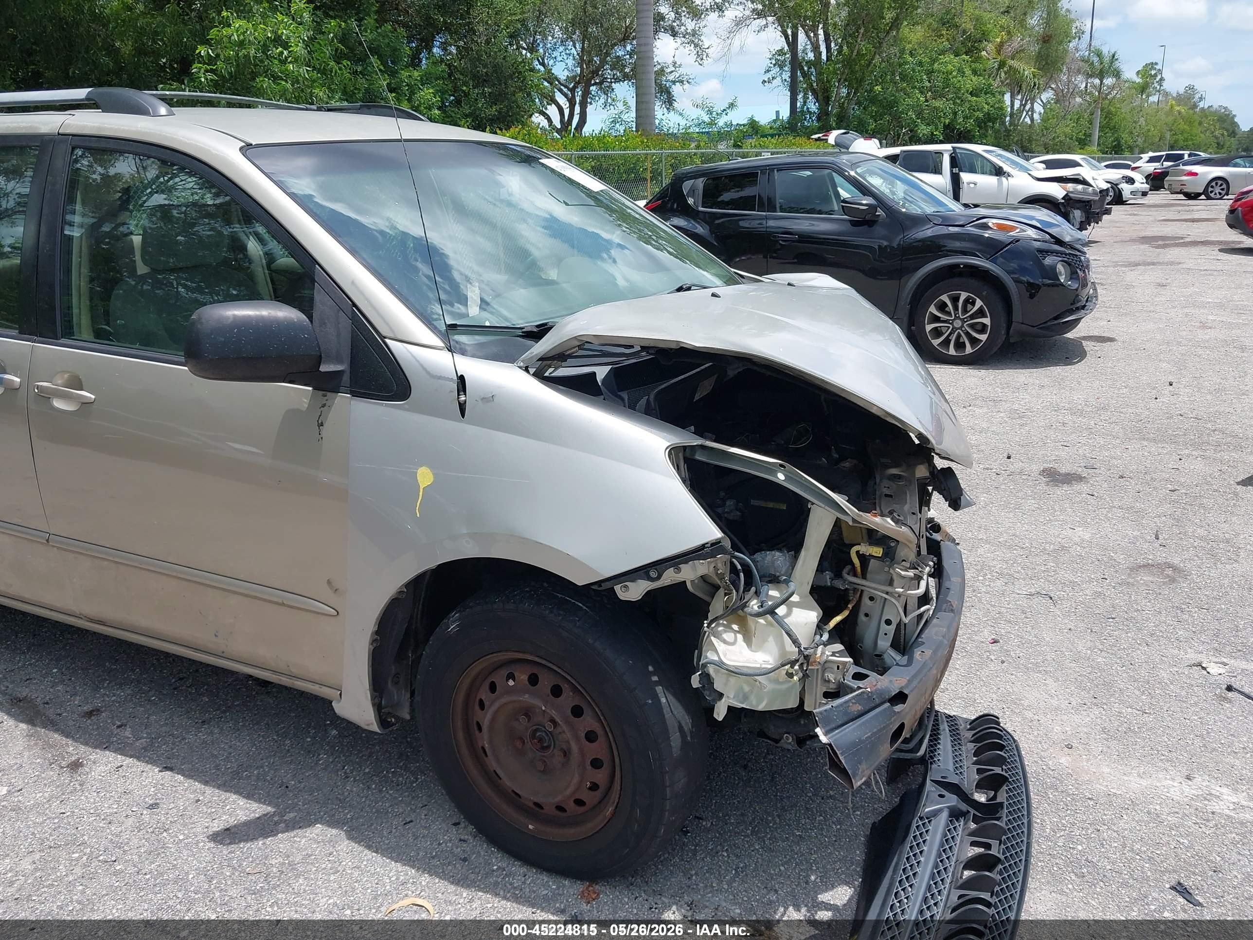 2005 Toyota Sienna Ce Beige vin: 5TDZA23C35S346103