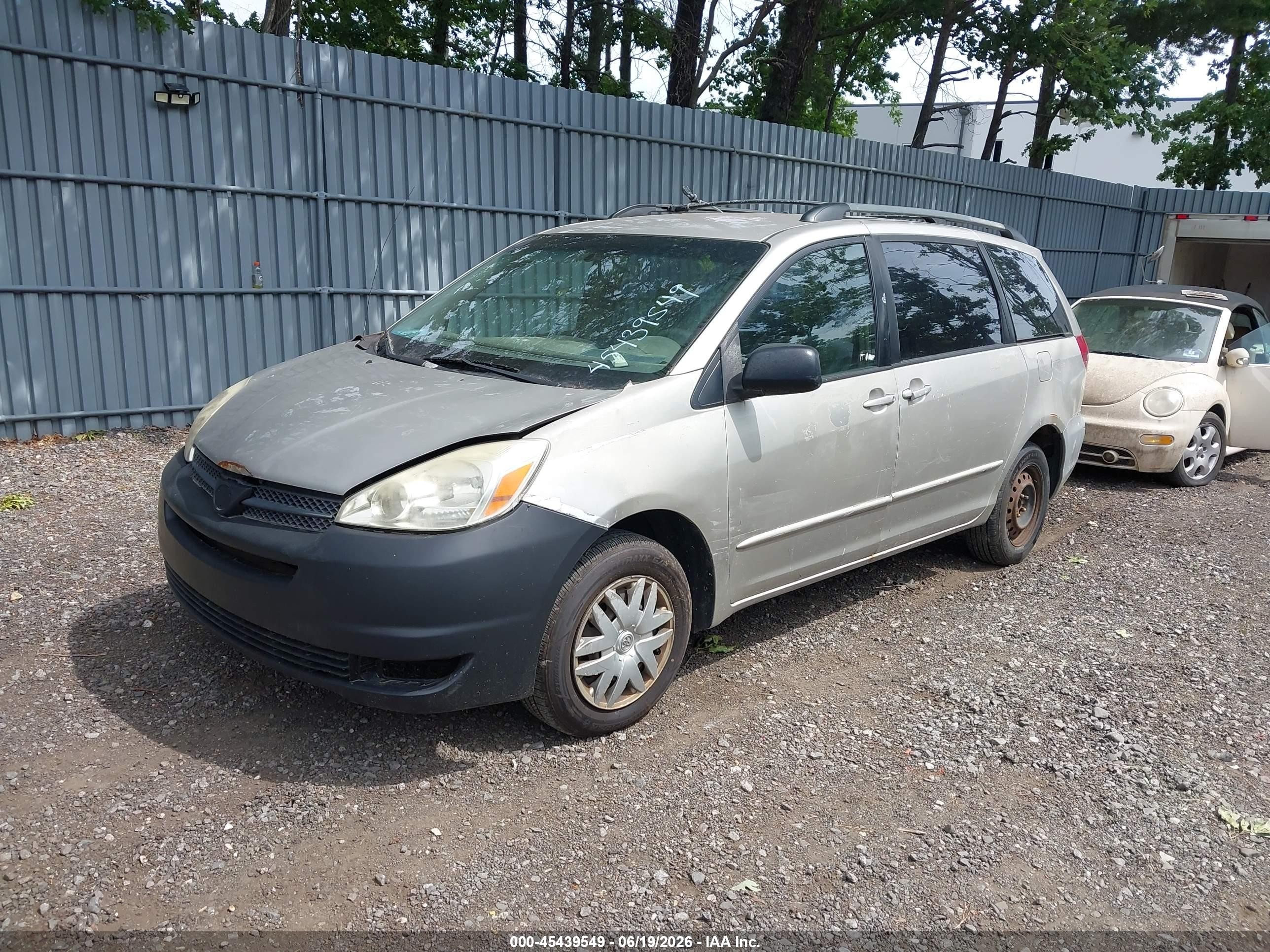 2005 Toyota Sienna Ce Beige vin: 5TDZA23C35S347235