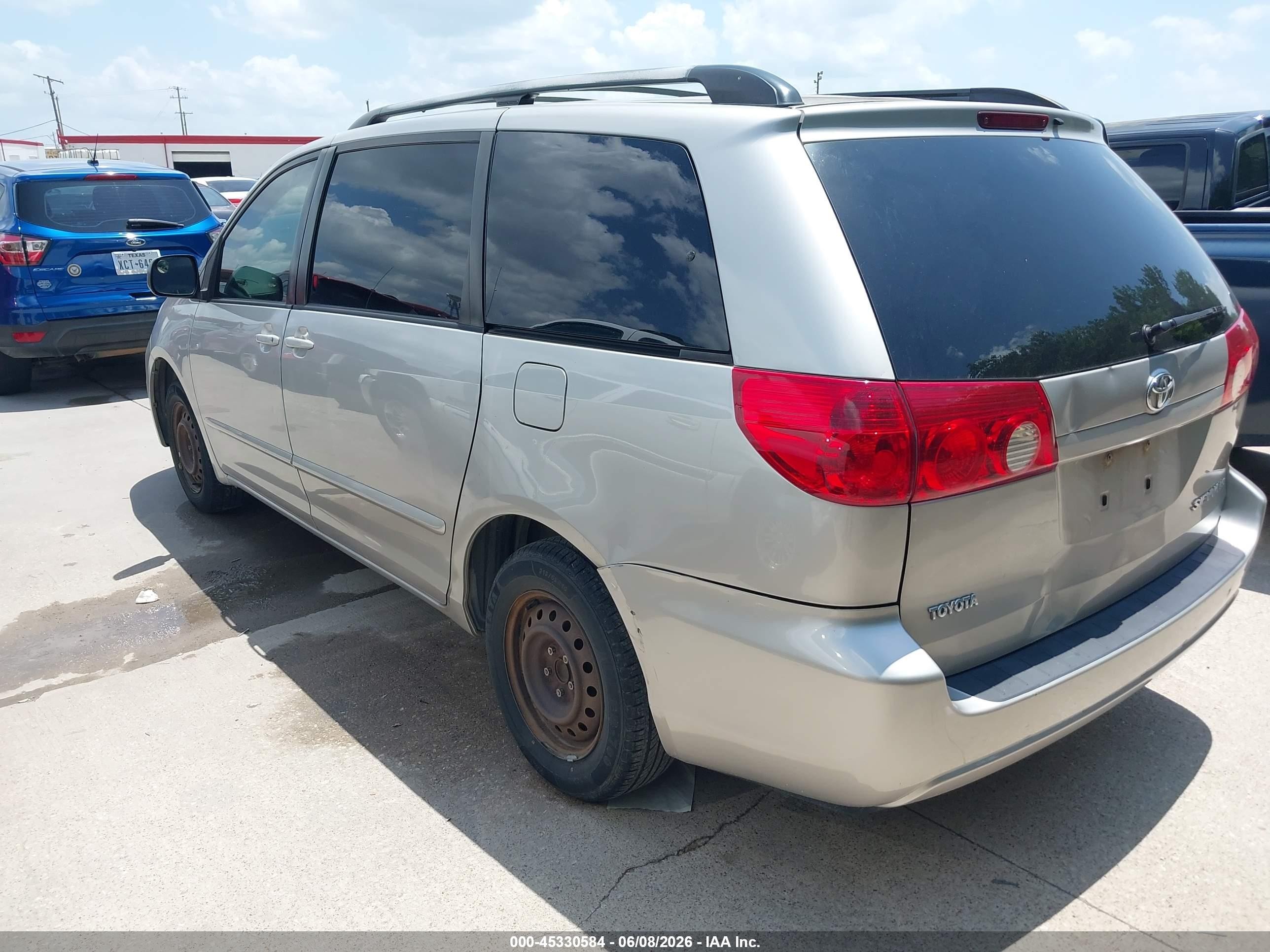 2006 Toyota Sienna Le Silver vin: 5TDZA23C36S413803