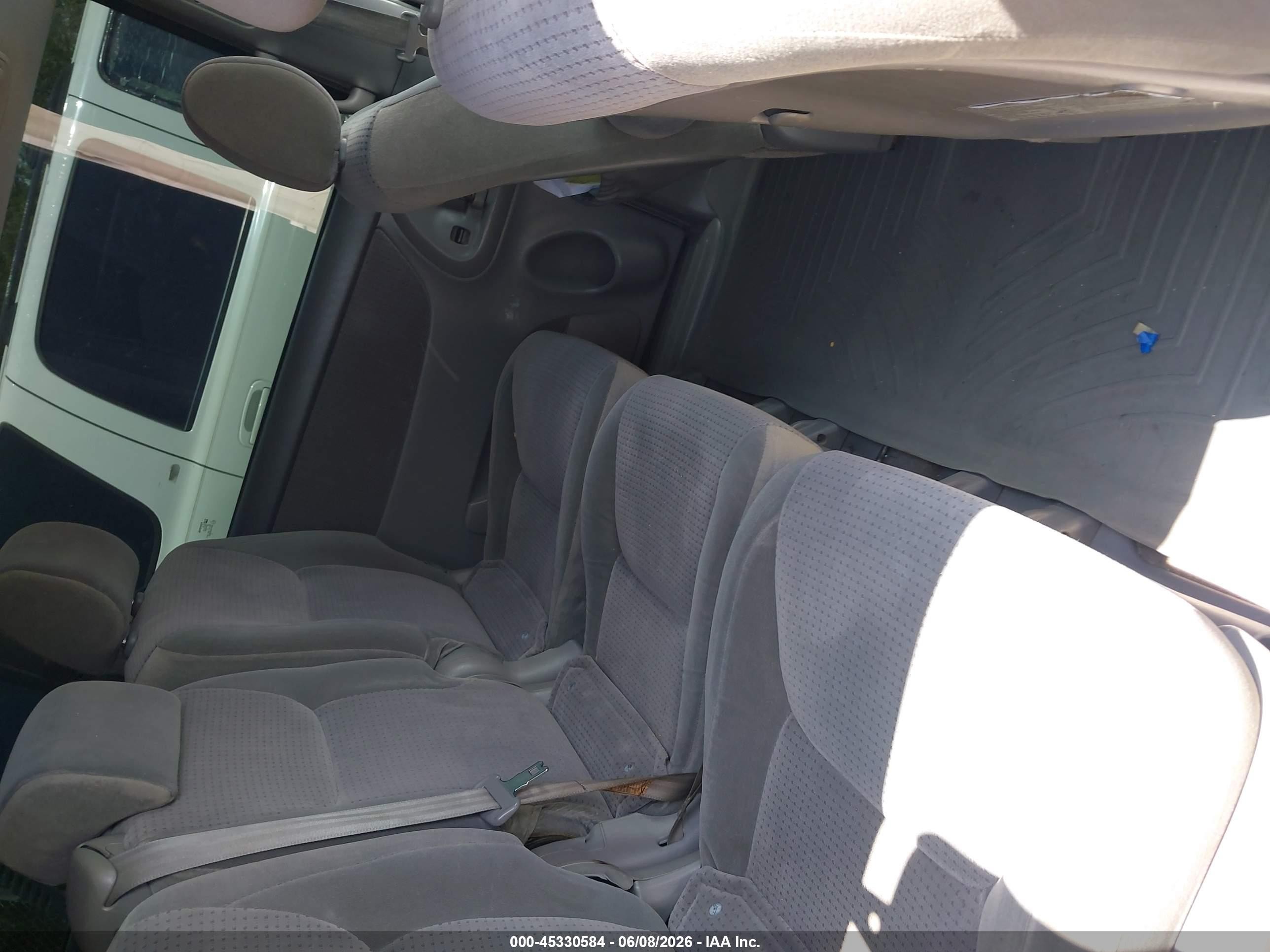 2006 Toyota Sienna Le Silver vin: 5TDZA23C36S413803