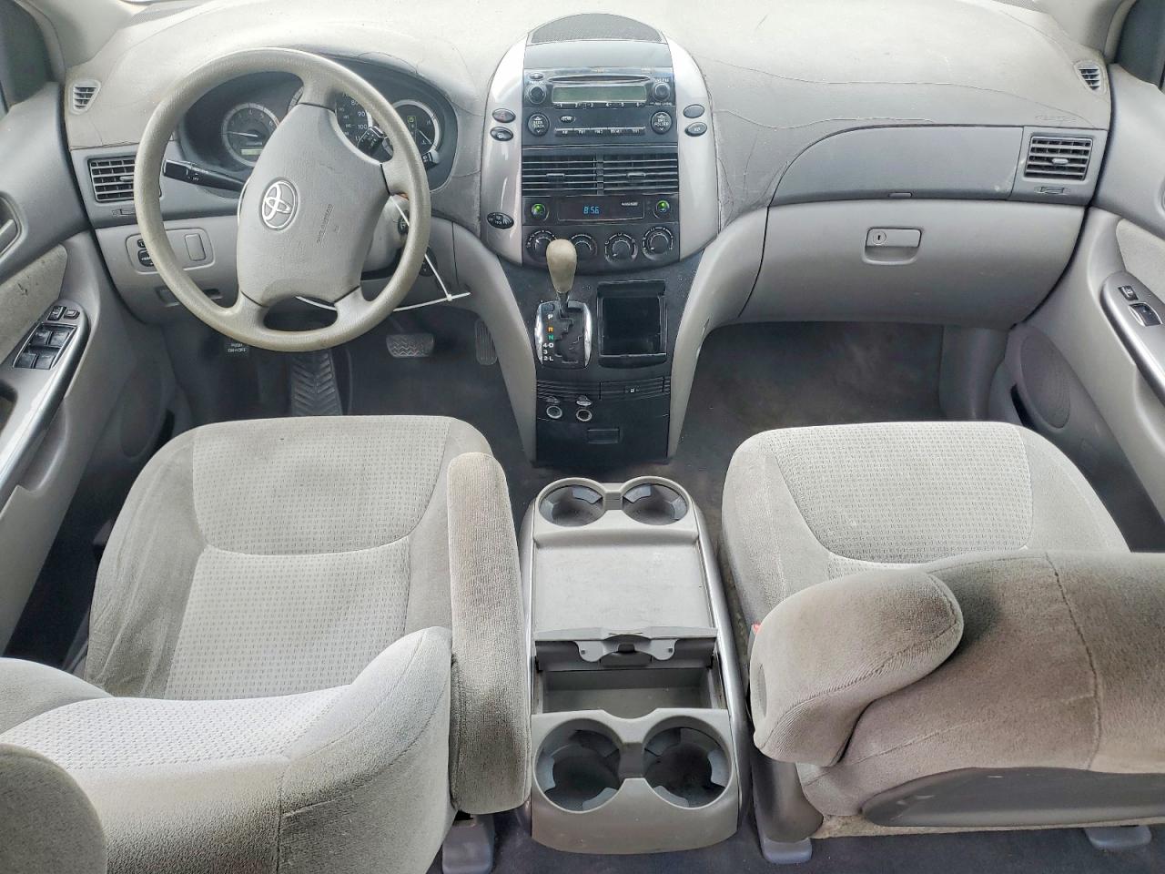 2006 Toyota Sienna Ce 7 Passenger Белый vin: 5TDZA23C36S442413