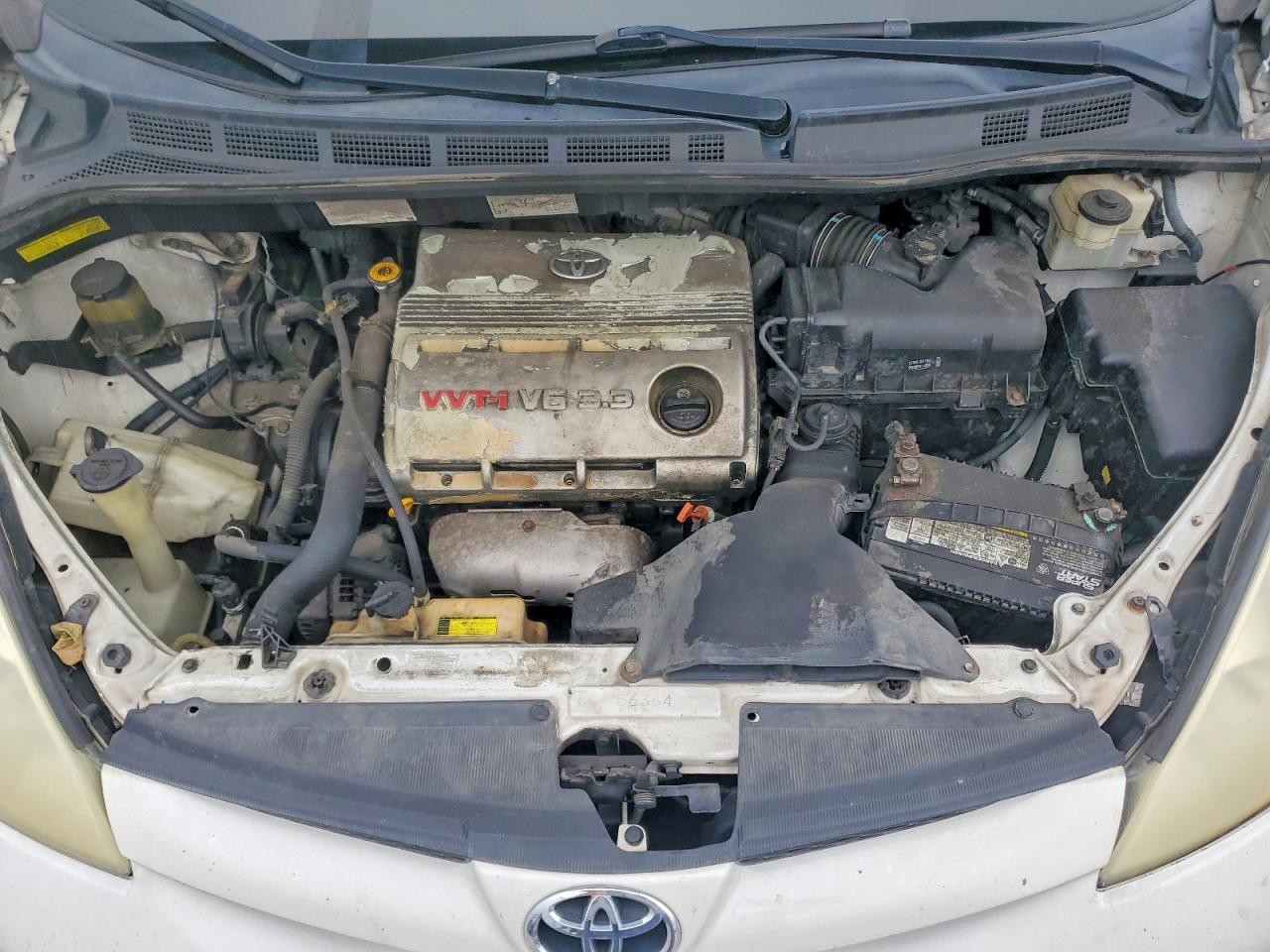 2006 Toyota Sienna Ce 7 Passenger Белый vin: 5TDZA23C36S442413