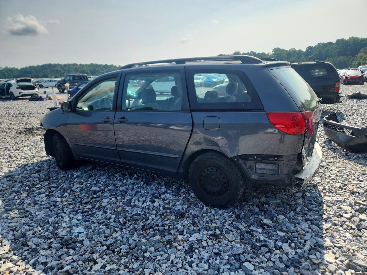 2006 Toyota Sienna Ce 8 Passenger Серый vin: 5TDZA23C36S444839
