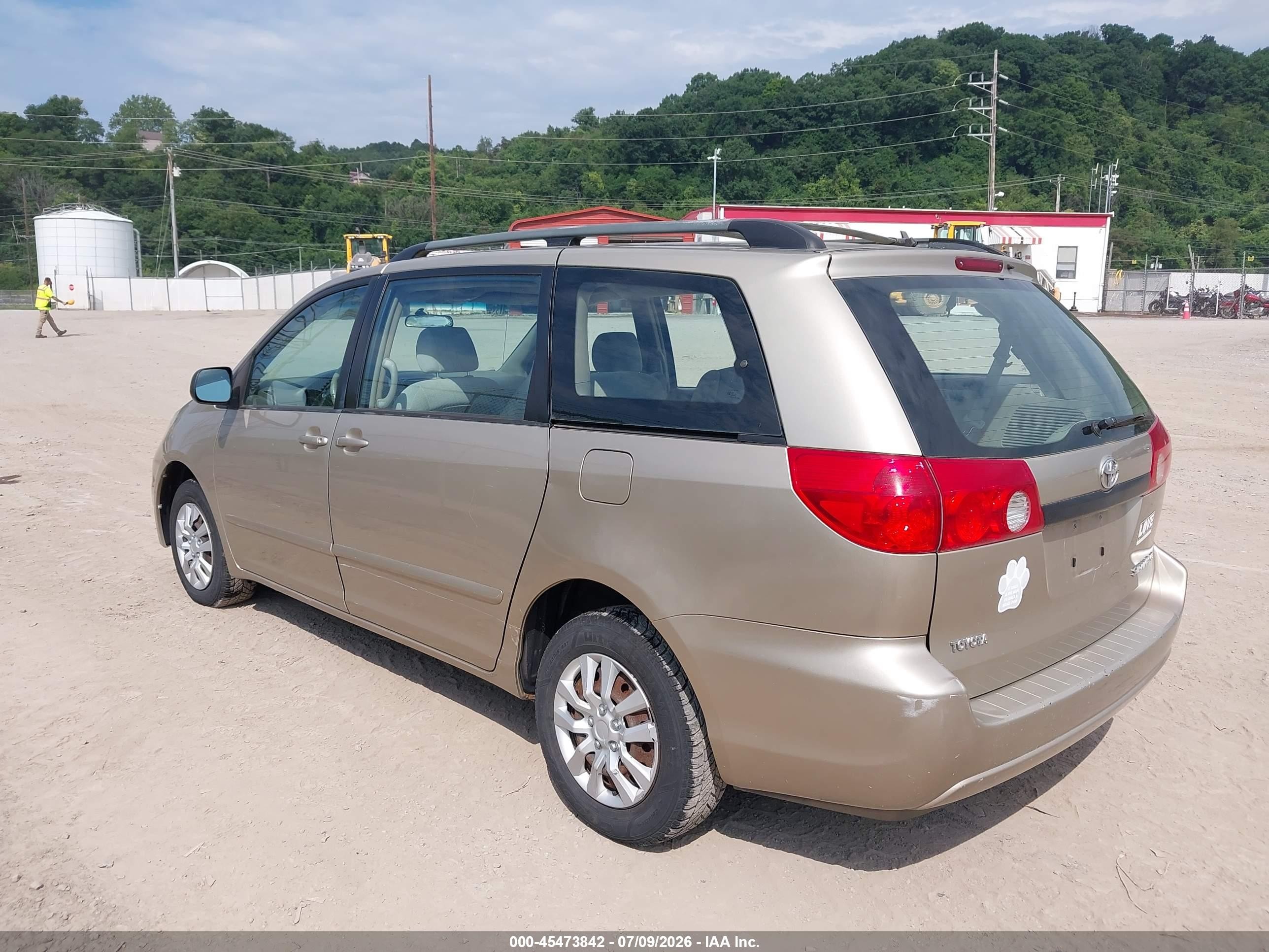 2006 Toyota Sienna Ce Beige vin: 5TDZA23C36S470079