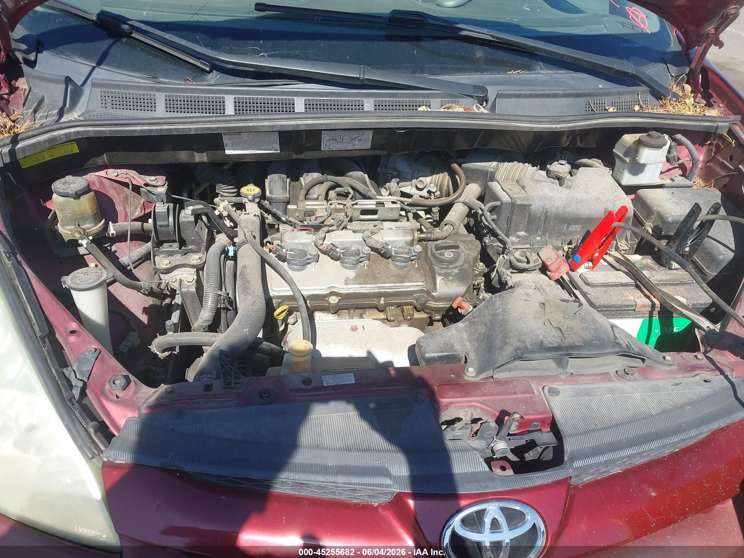 2006 Toyota Sienna Le Красный vin: 5TDZA23C36S491417