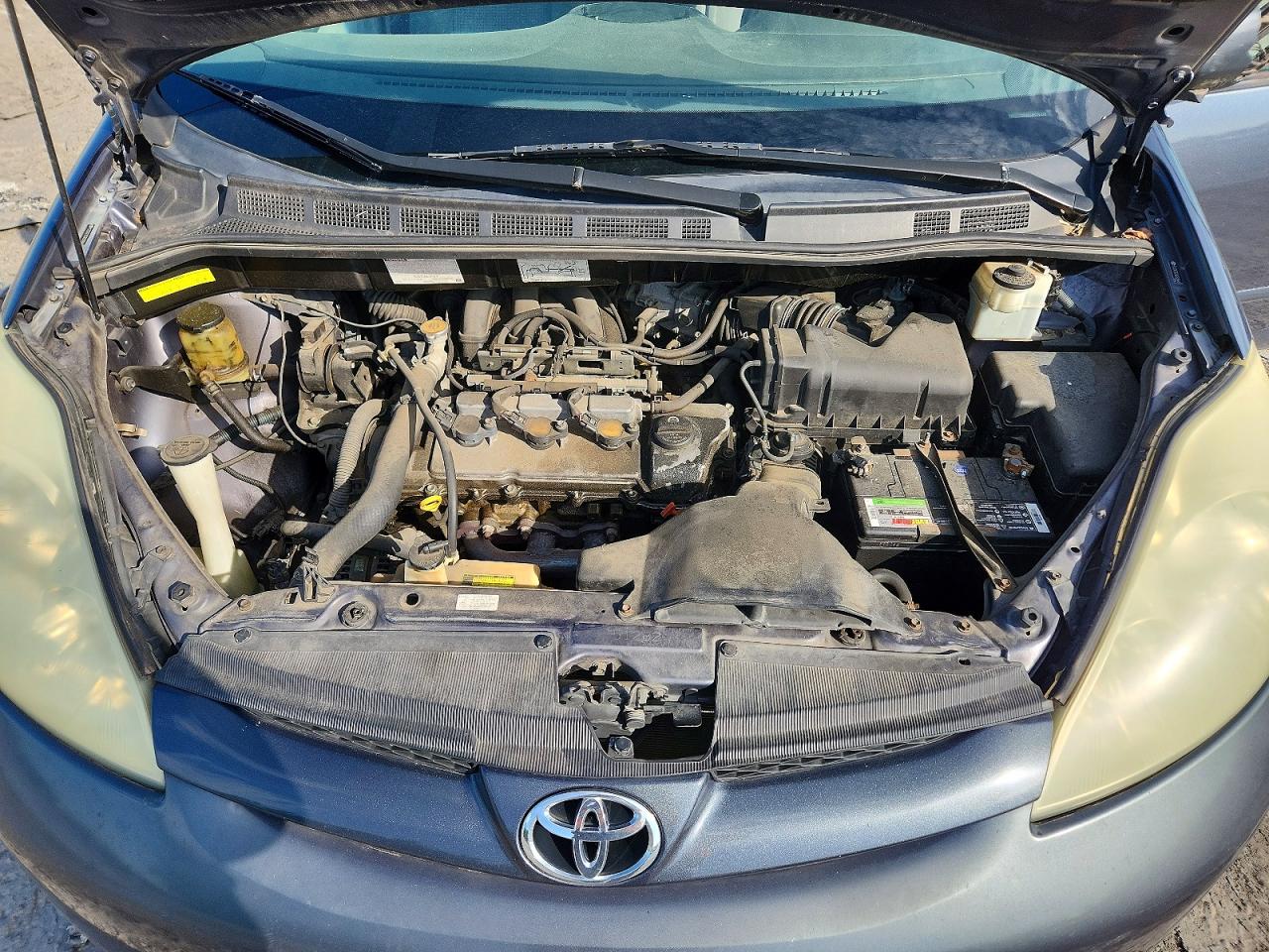 2006 Toyota Sienna Ce 7 Passenger Blue vin: 5TDZA23C36S509446