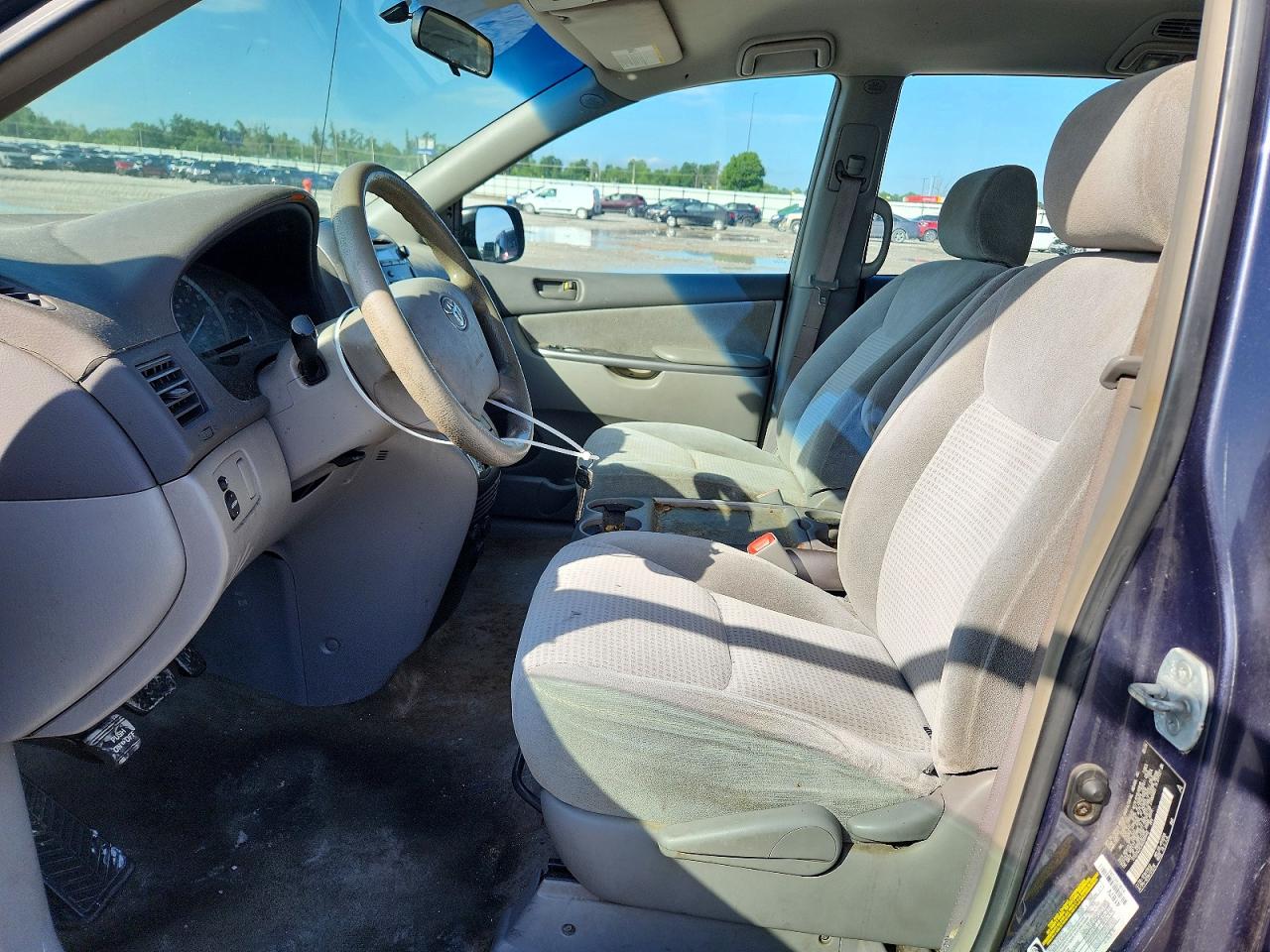 2006 Toyota Sienna Ce 7 Passenger Blue vin: 5TDZA23C36S509446