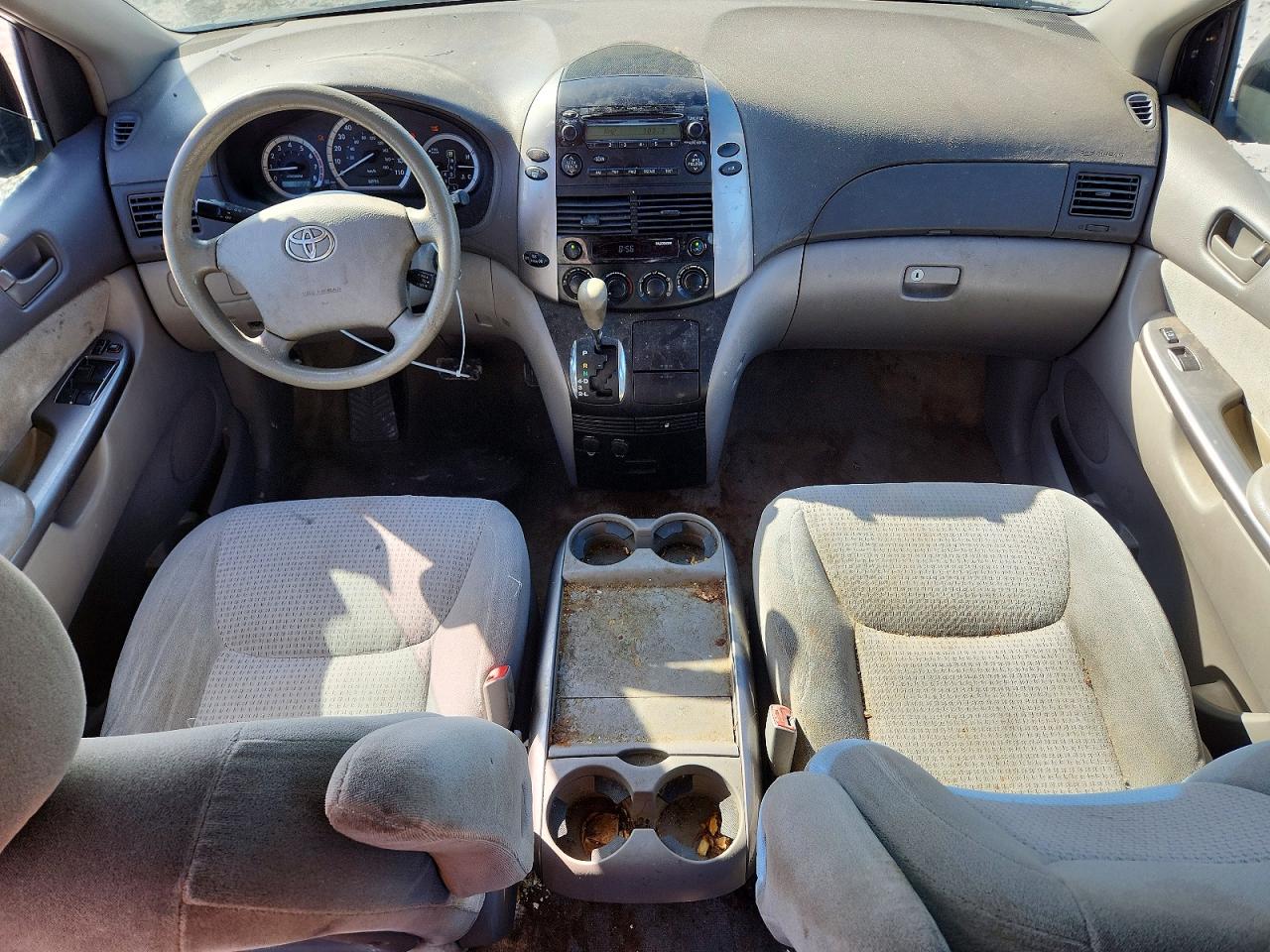 2006 Toyota Sienna Ce 7 Passenger Blue vin: 5TDZA23C36S509446