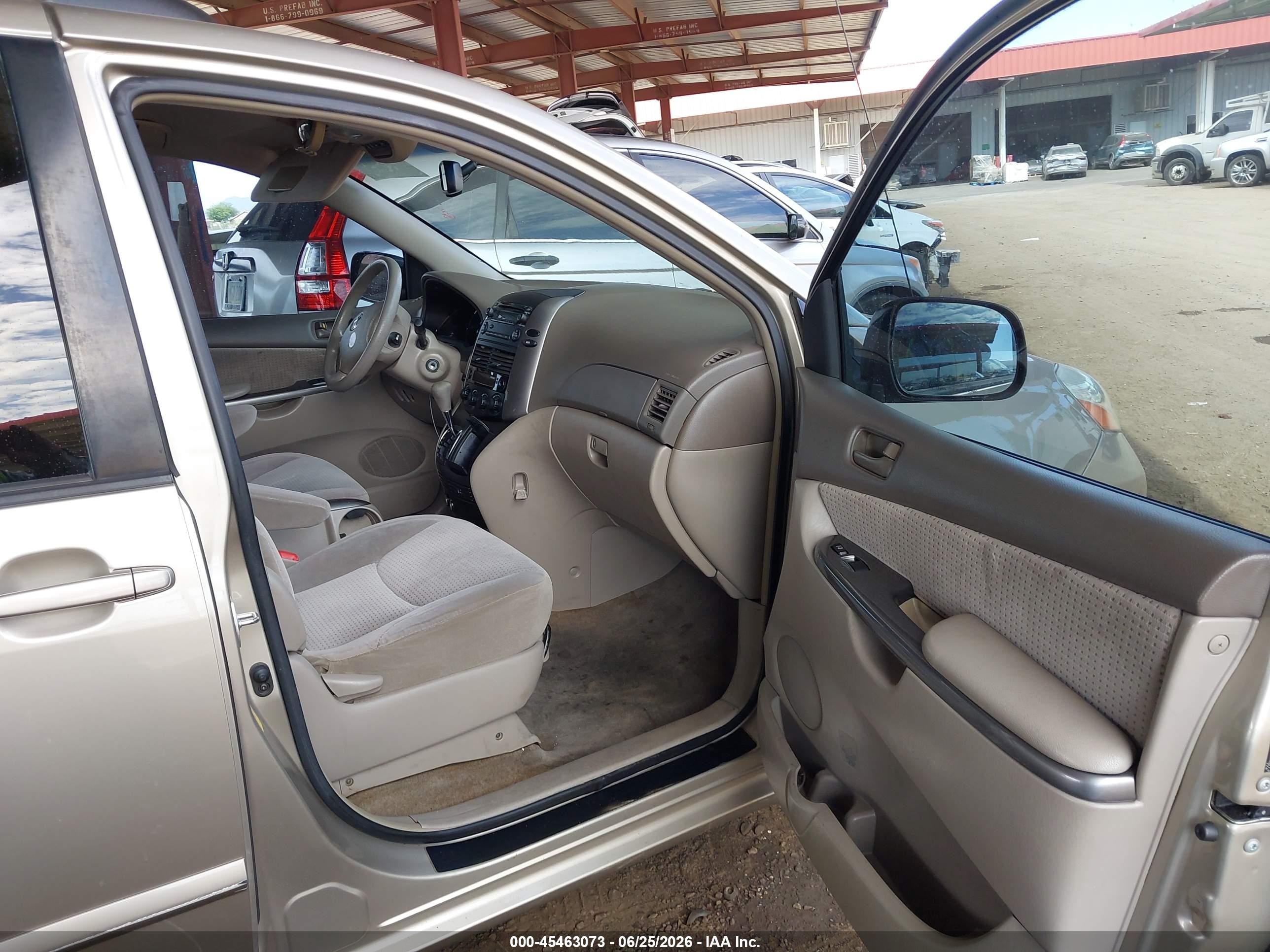 2006 Toyota Sienna Le Gold vin: 5TDZA23C36S528773