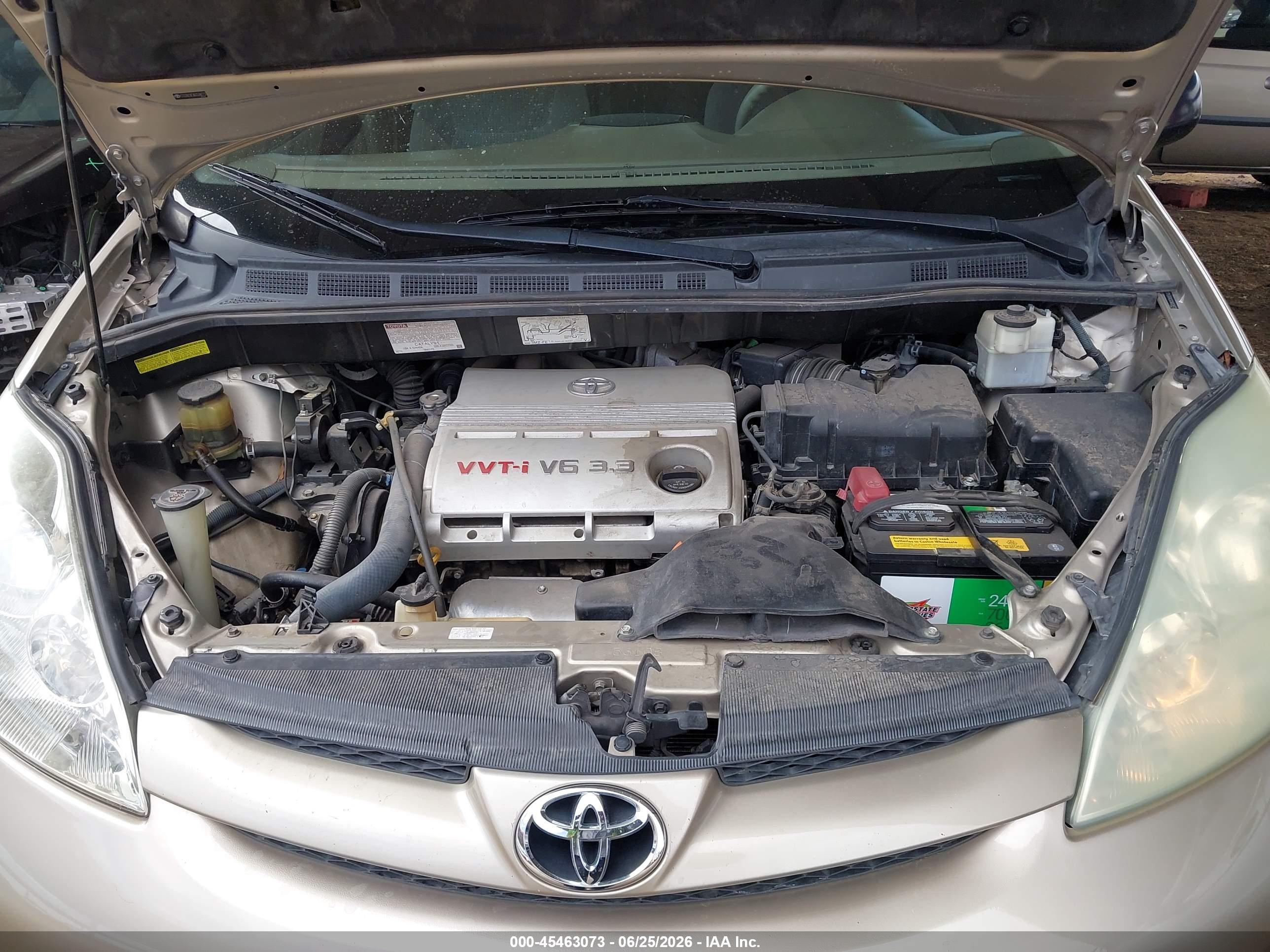 2006 Toyota Sienna Le Gold vin: 5TDZA23C36S528773