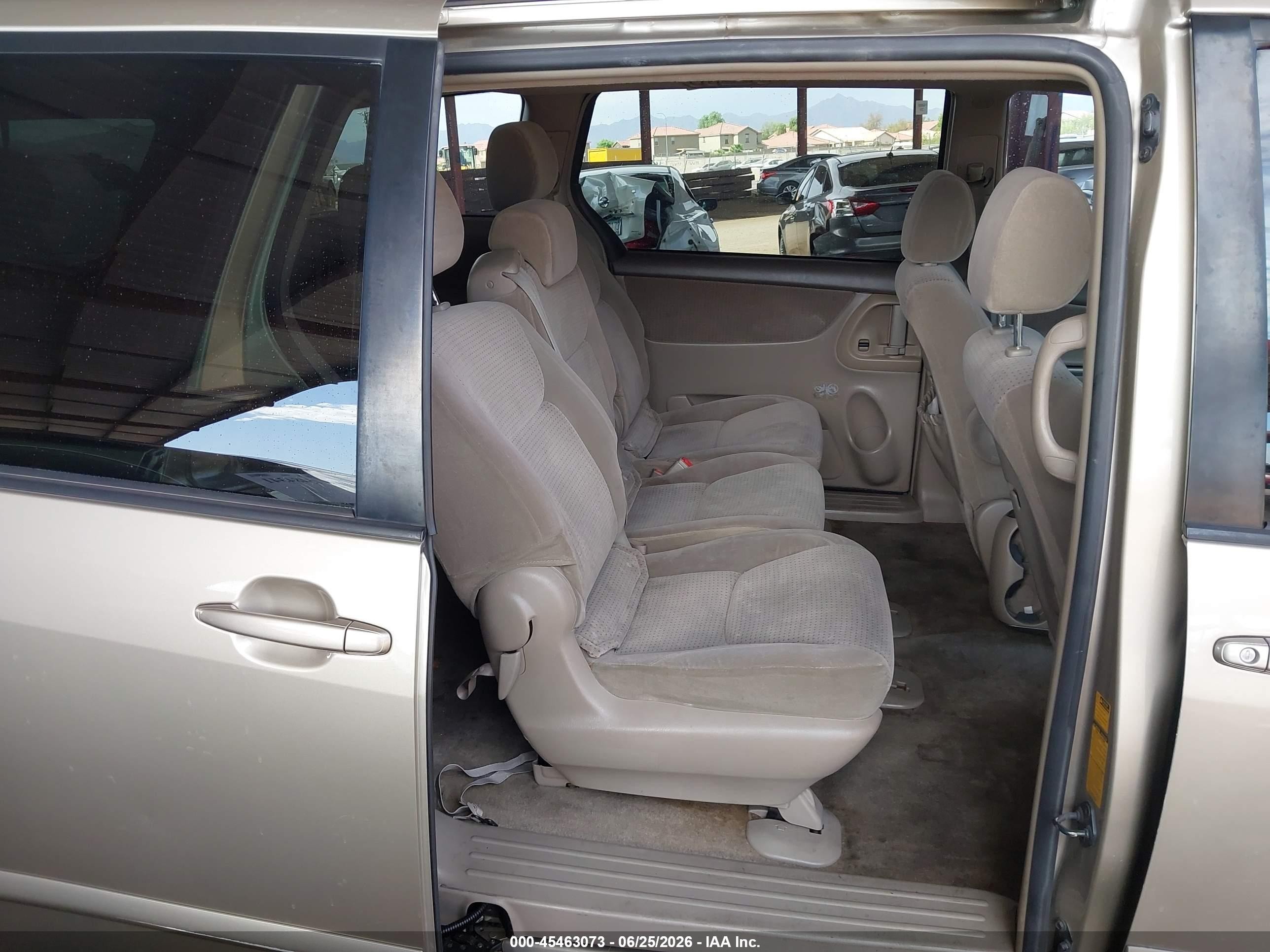 2006 Toyota Sienna Le Gold vin: 5TDZA23C36S528773