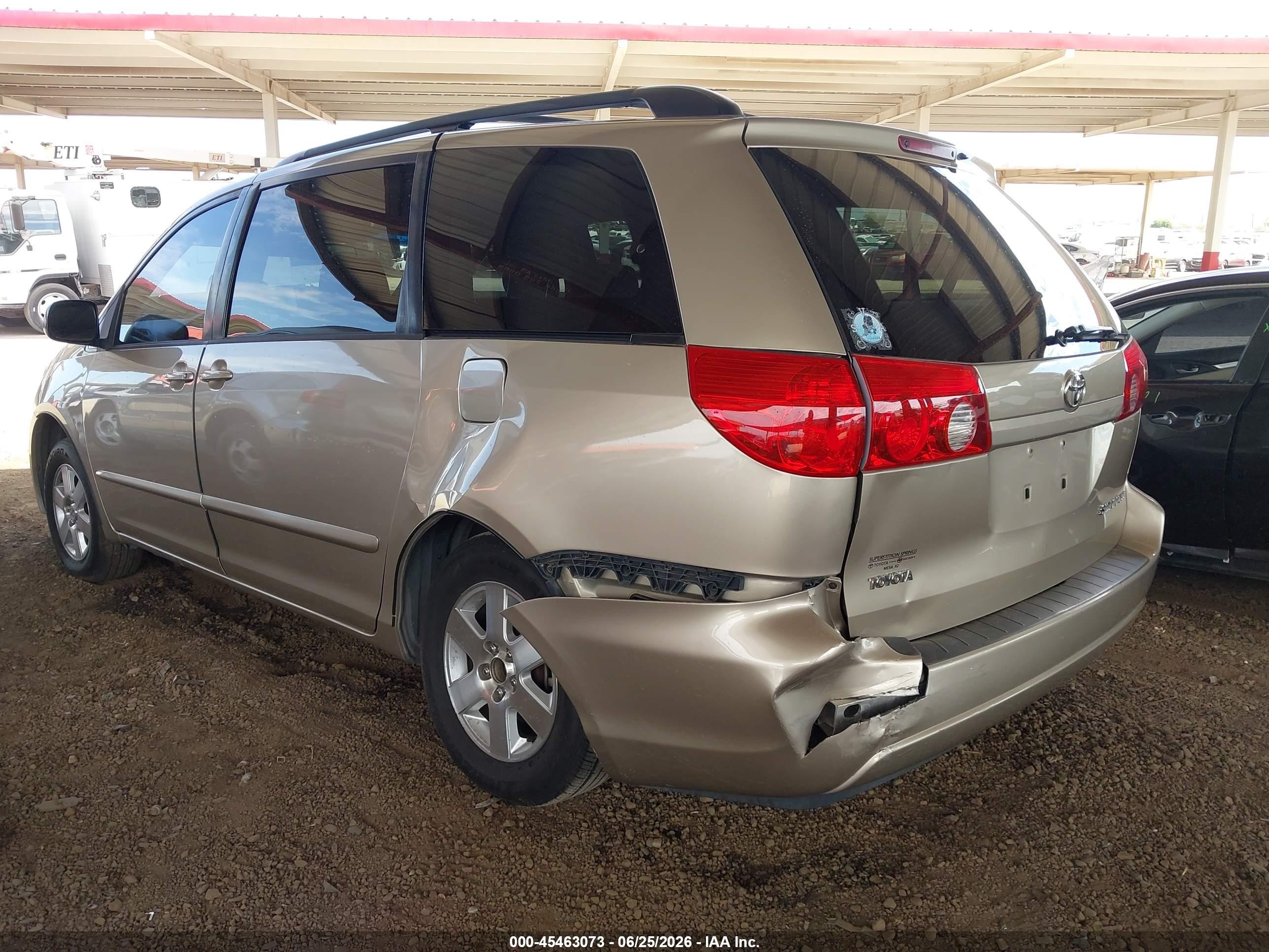 2006 Toyota Sienna Le Gold vin: 5TDZA23C36S528773