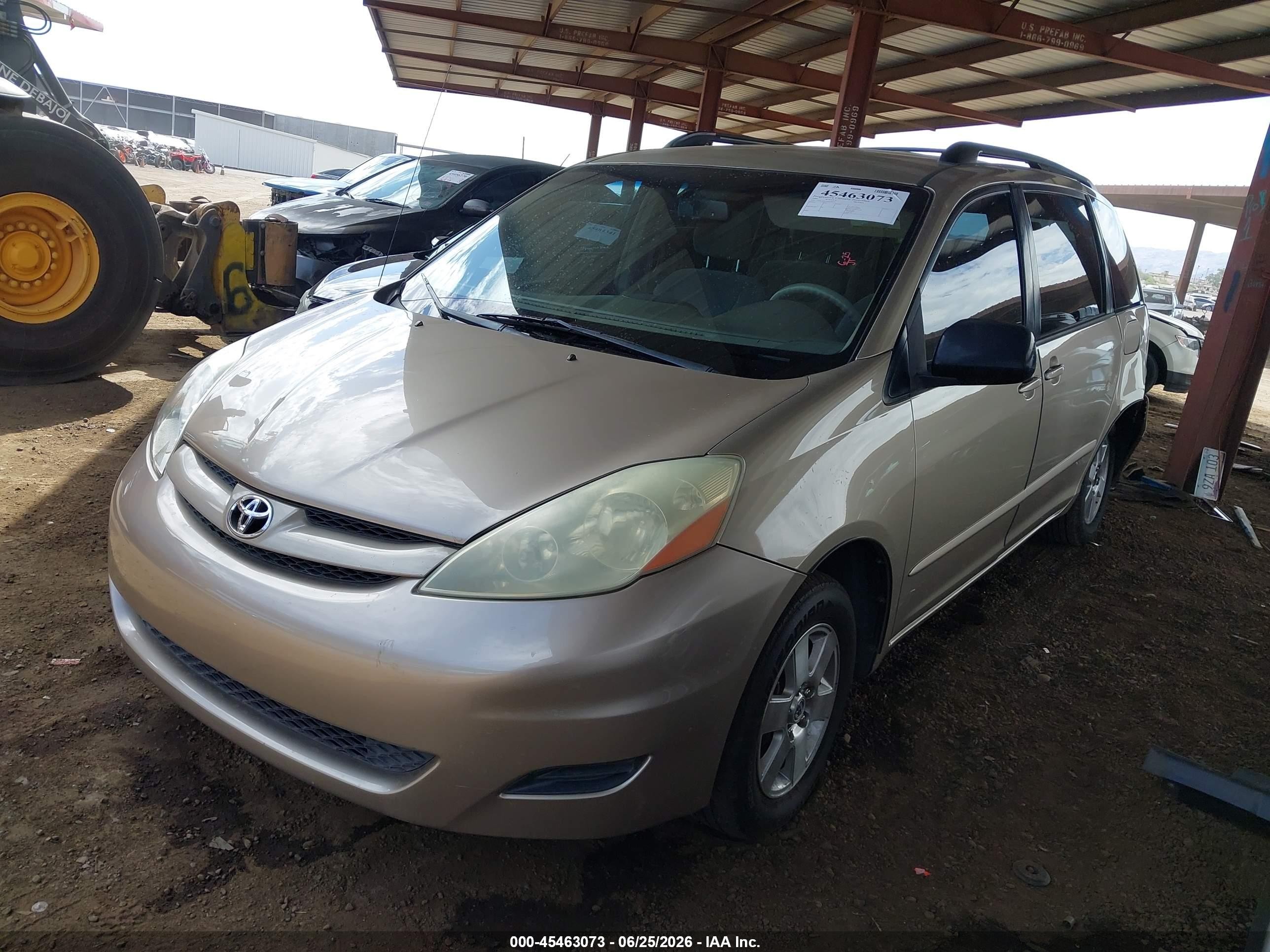2006 Toyota Sienna Le Gold vin: 5TDZA23C36S528773