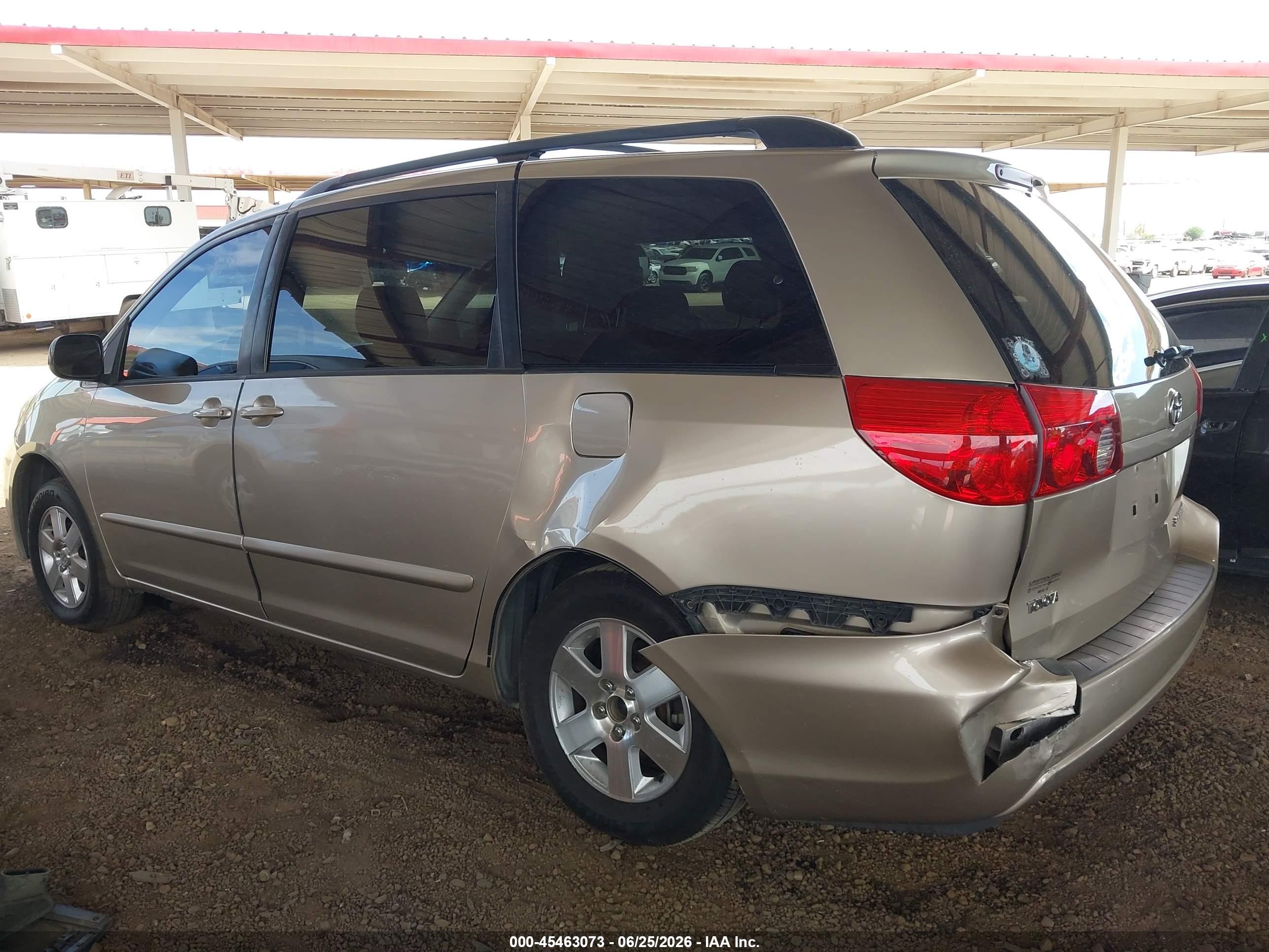 2006 Toyota Sienna Le Gold vin: 5TDZA23C36S528773