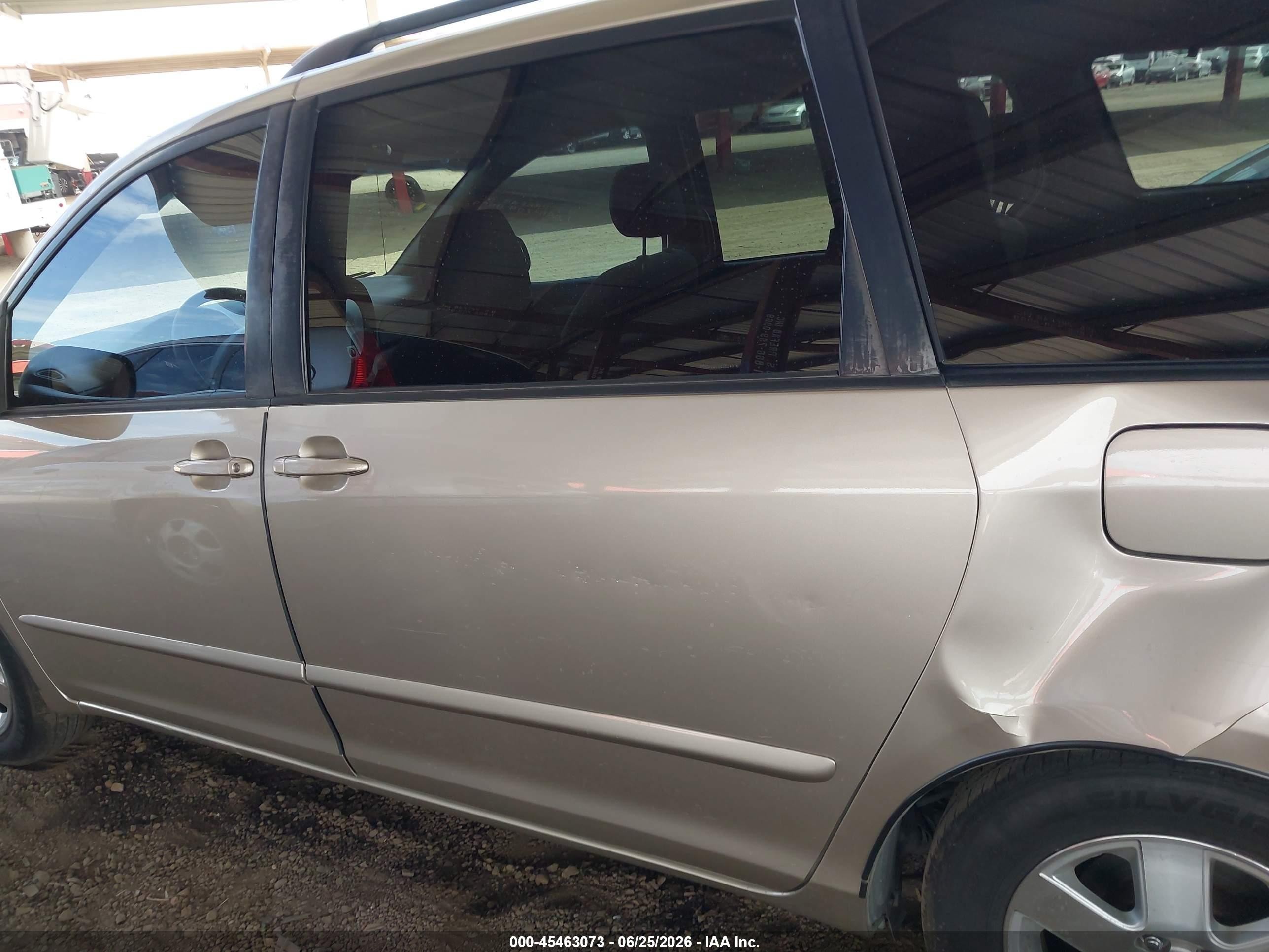 2006 Toyota Sienna Le Gold vin: 5TDZA23C36S528773