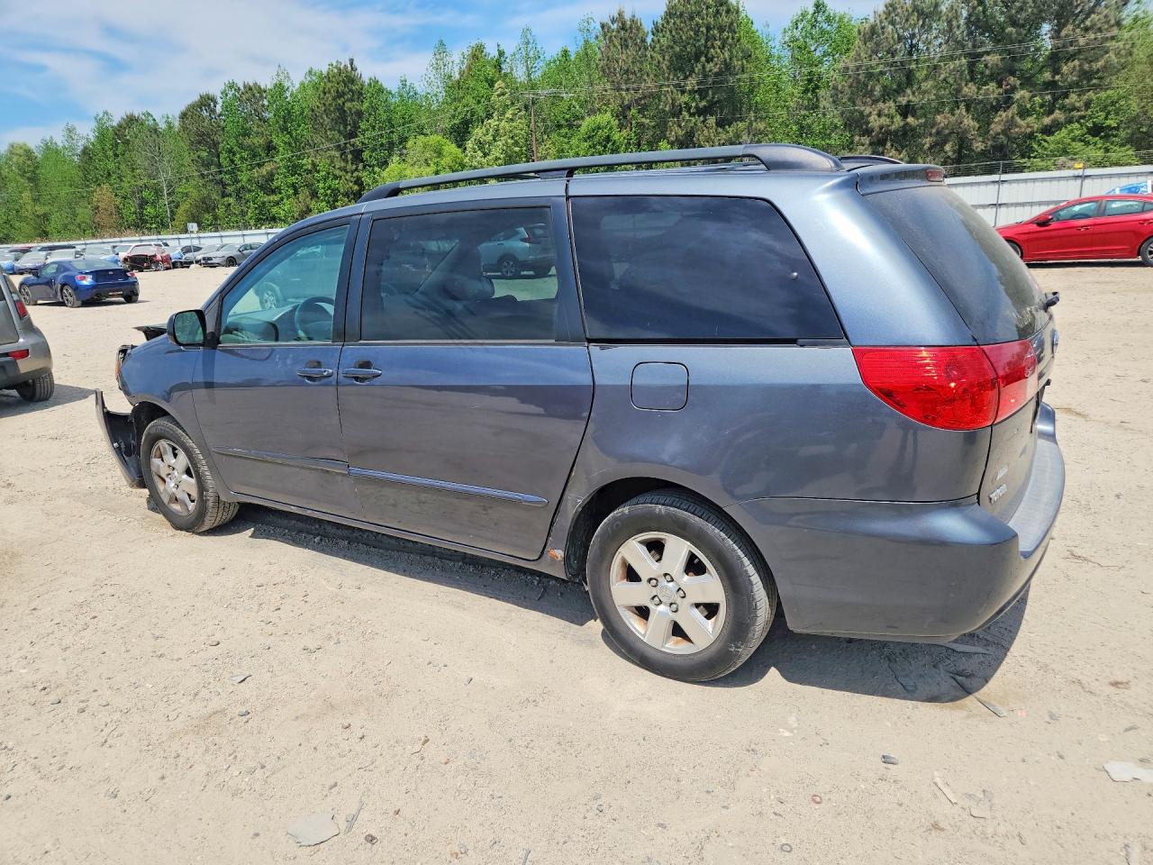 2006 Toyota Sienna Le 7 Passenger Синий vin: 5TDZA23C36S529261