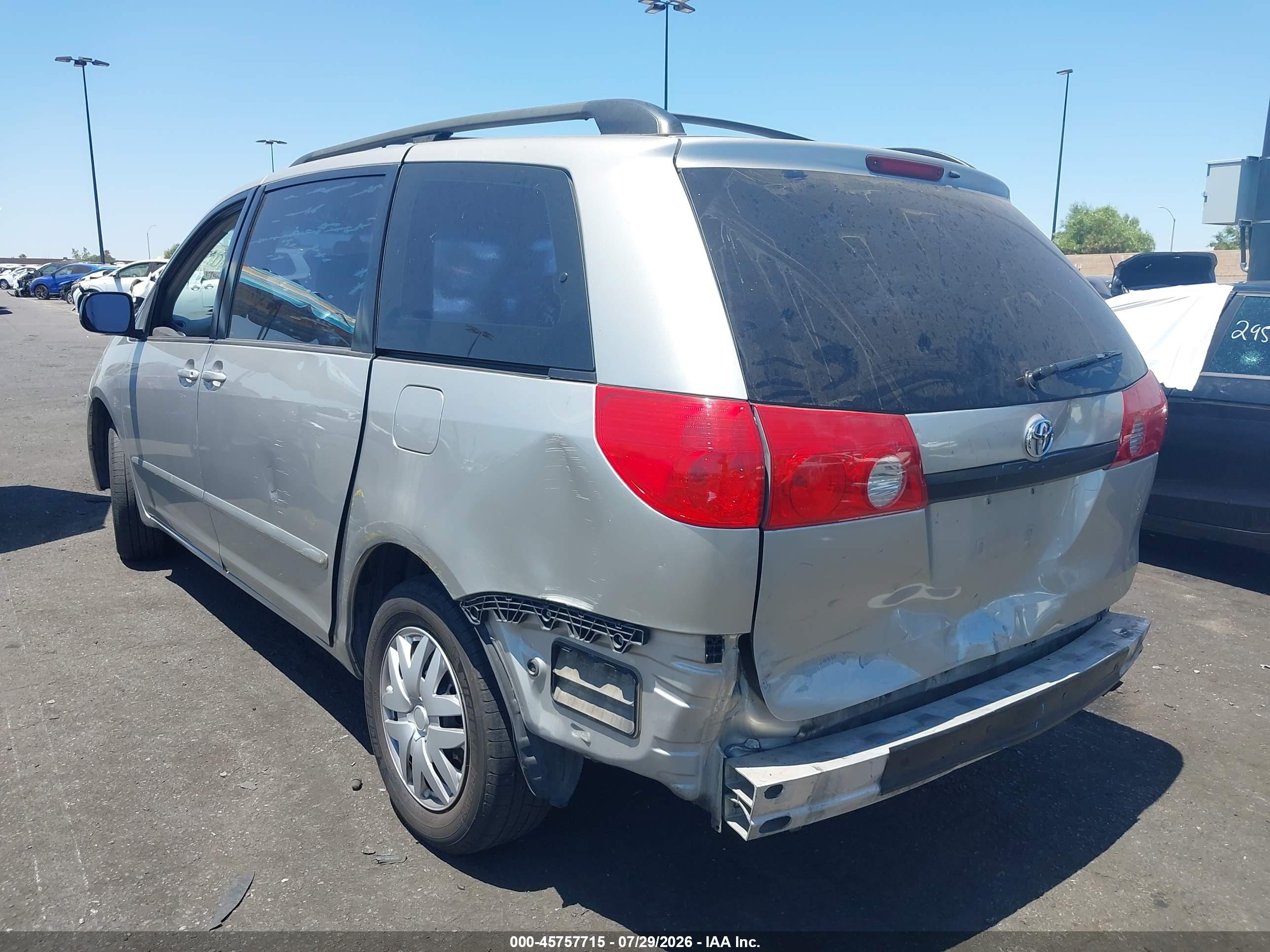 2006 Toyota Sienna Ce Champagne vin: 5TDZA23C36S531432