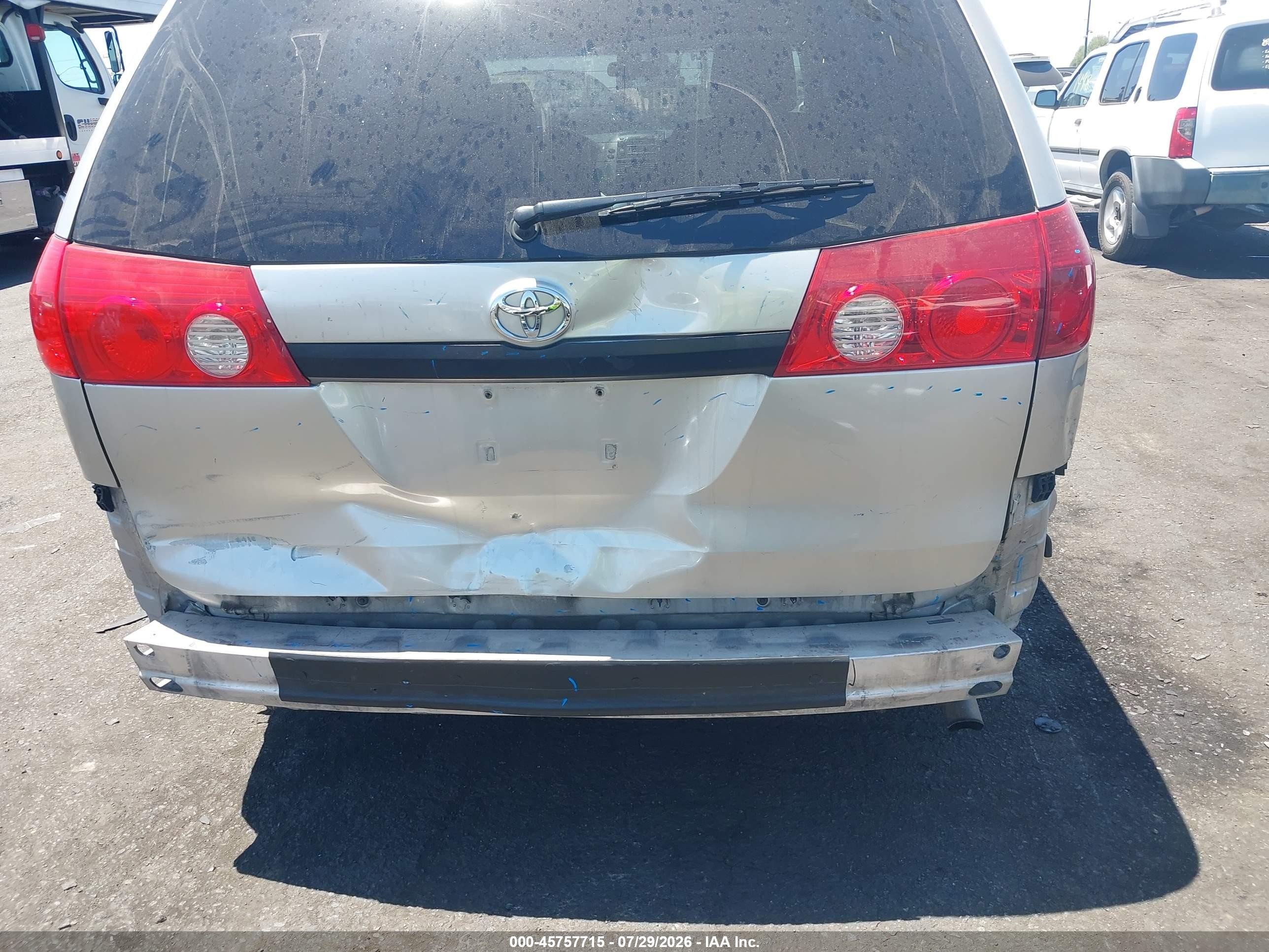 2006 Toyota Sienna Ce Champagne vin: 5TDZA23C36S531432