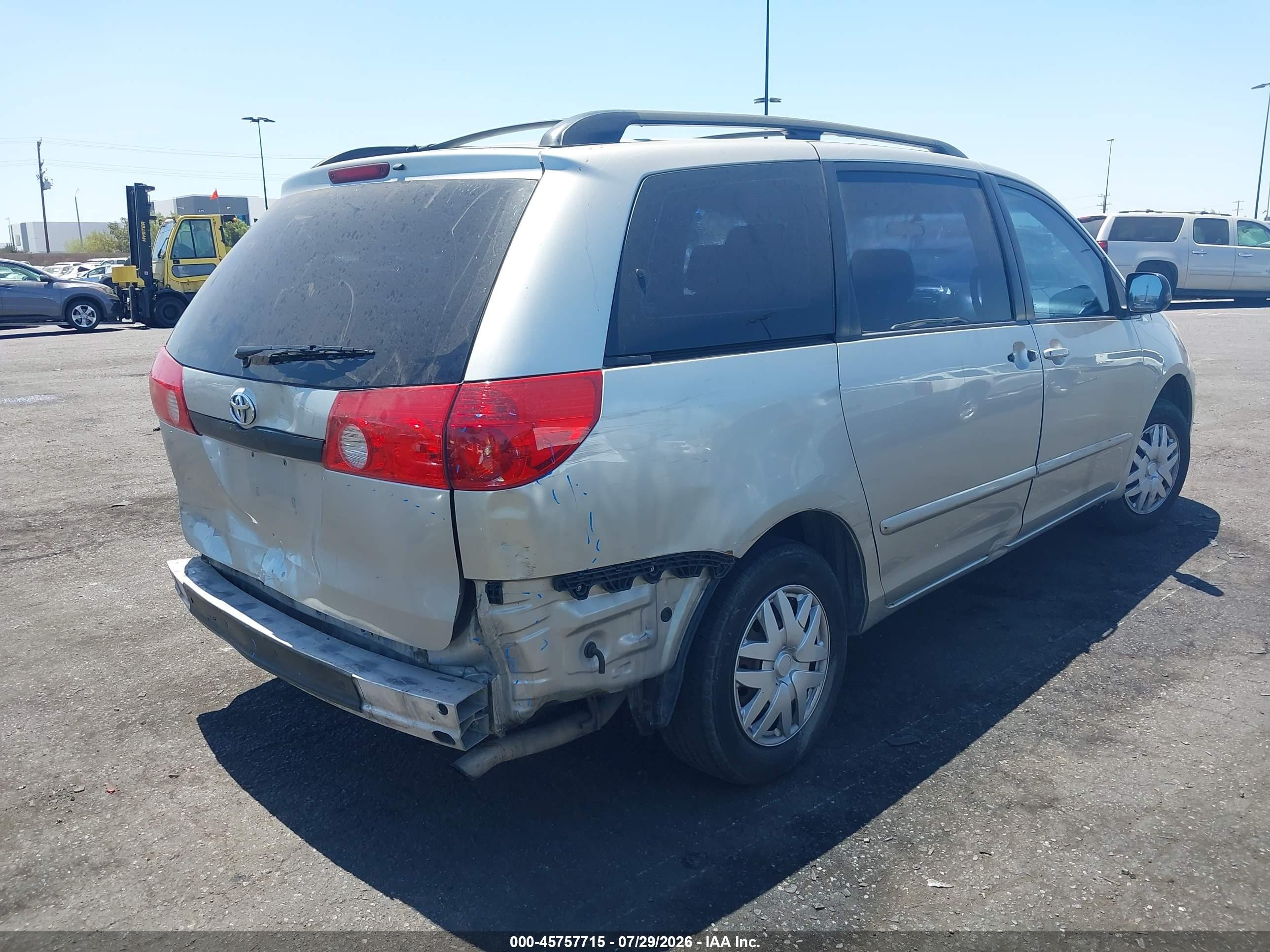 2006 Toyota Sienna Ce Champagne vin: 5TDZA23C36S531432