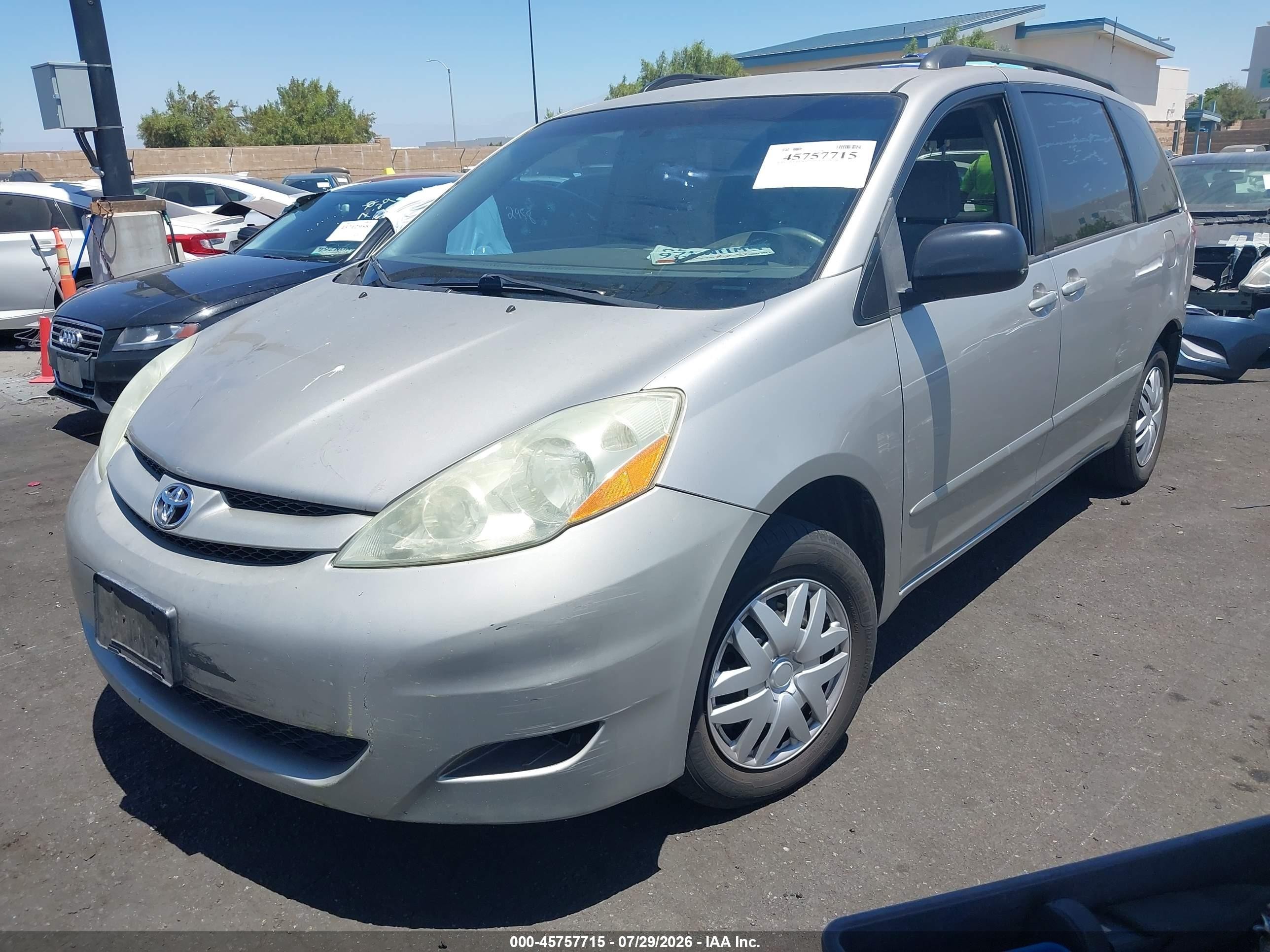2006 Toyota Sienna Ce Champagne vin: 5TDZA23C36S531432